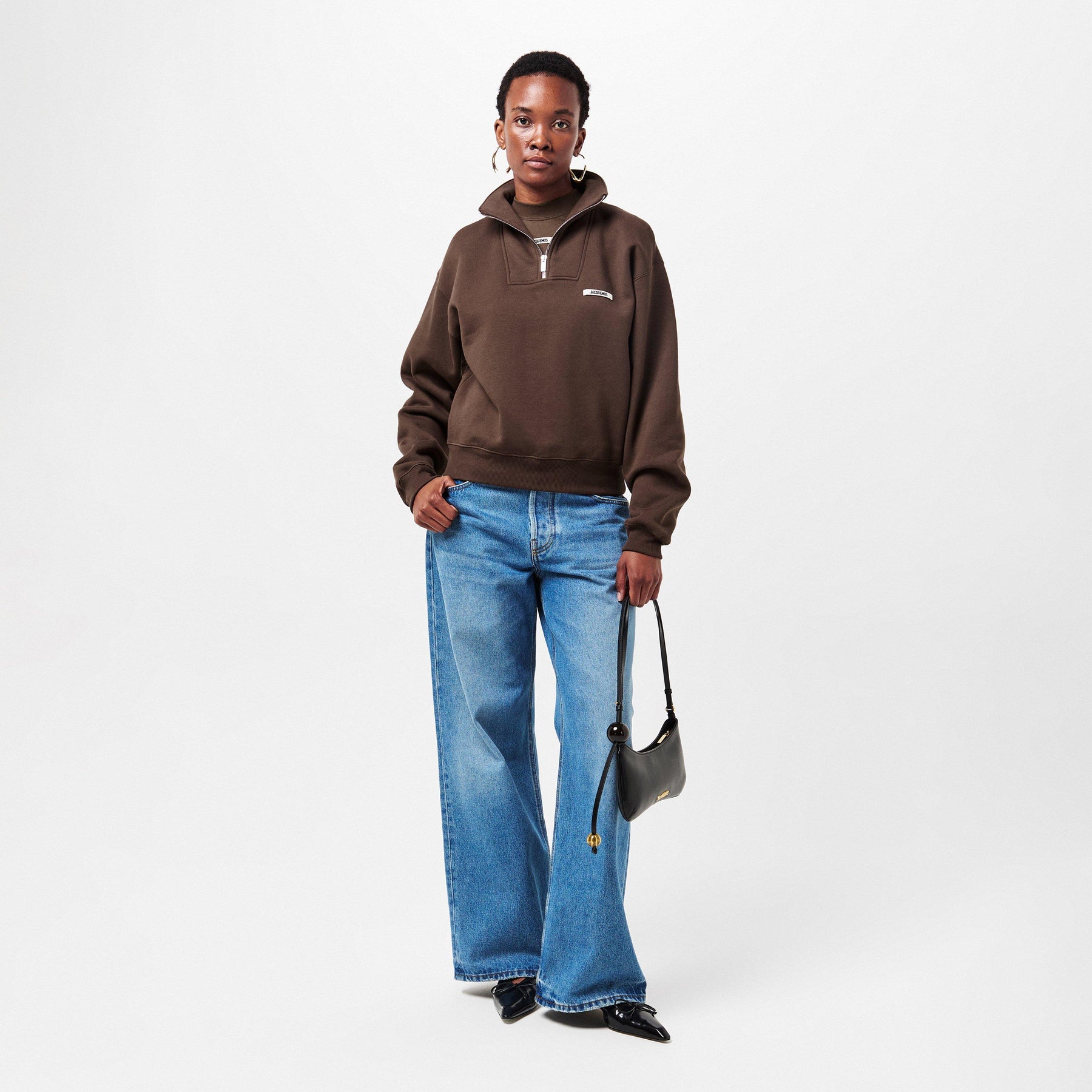 Jacq Quarter Zip Ld54