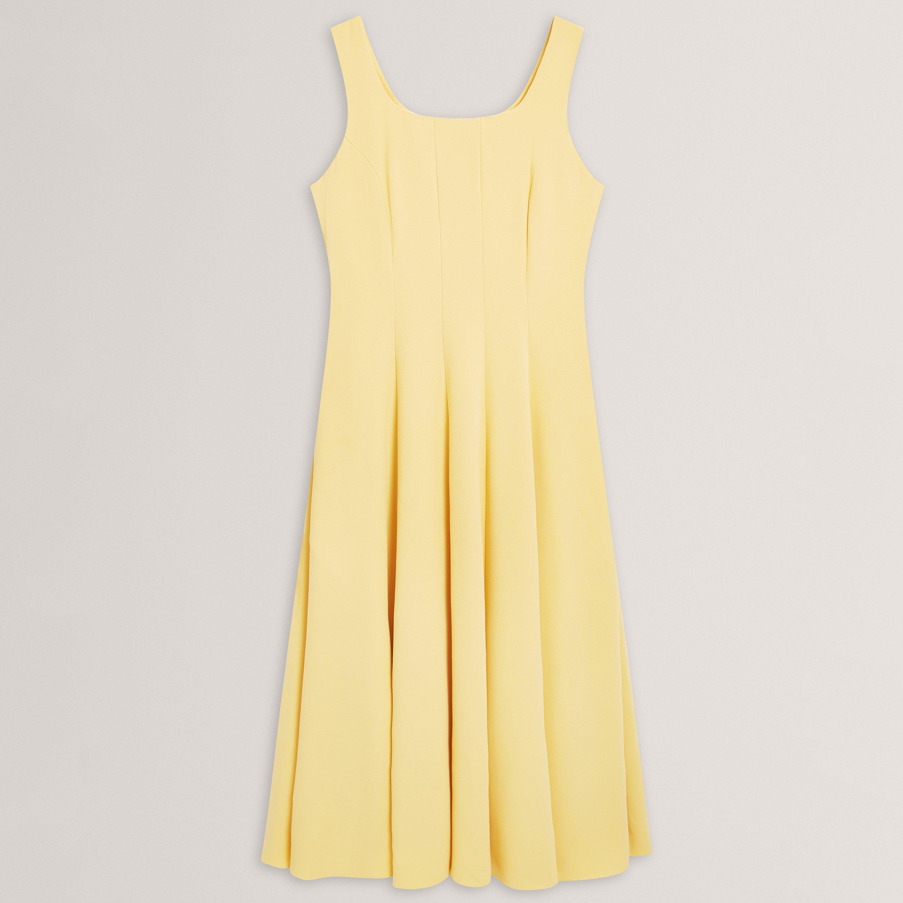 Ted Baker Panelled Scoop Neck Sleeveless Midi Dress