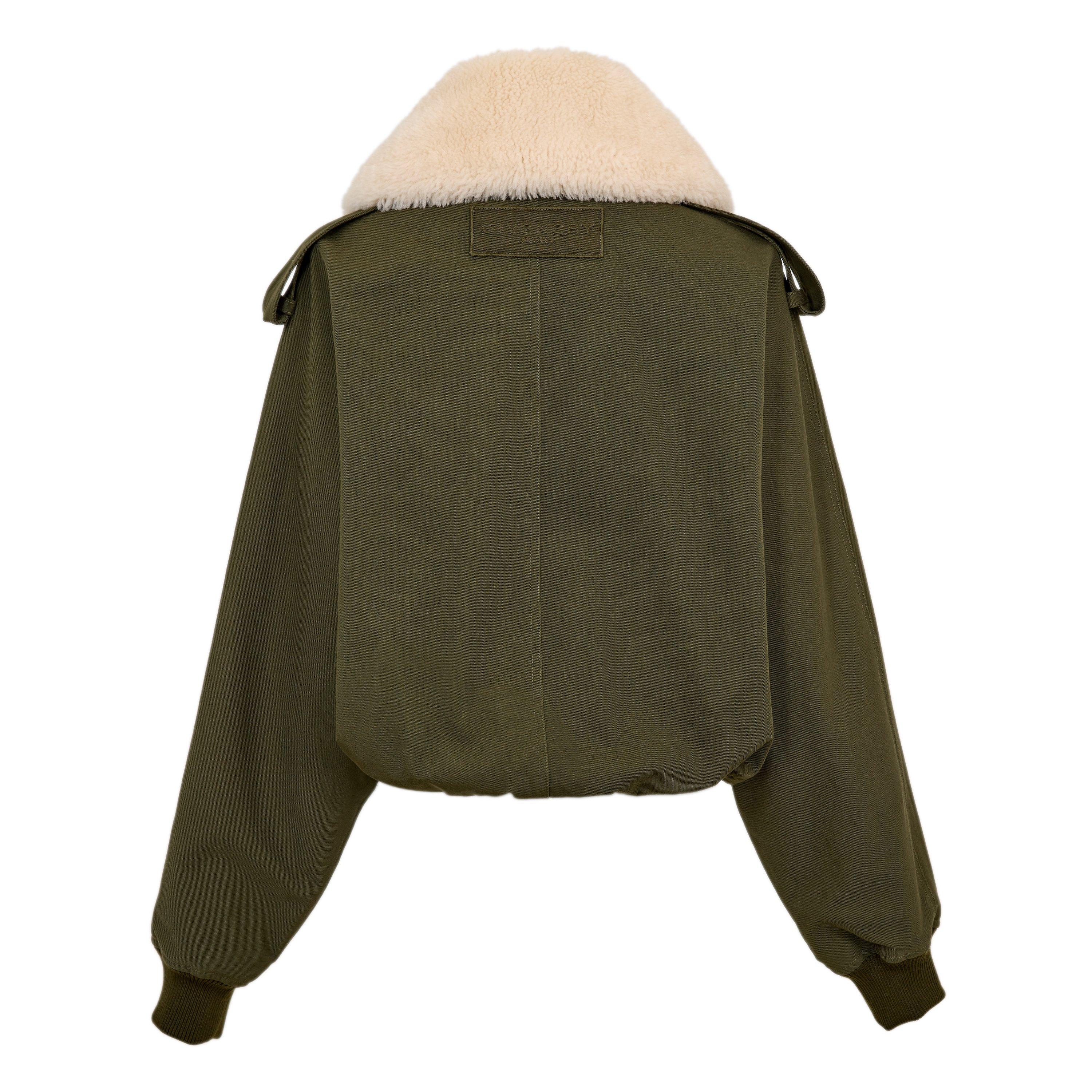 GIV Shearling Bomber Jacket