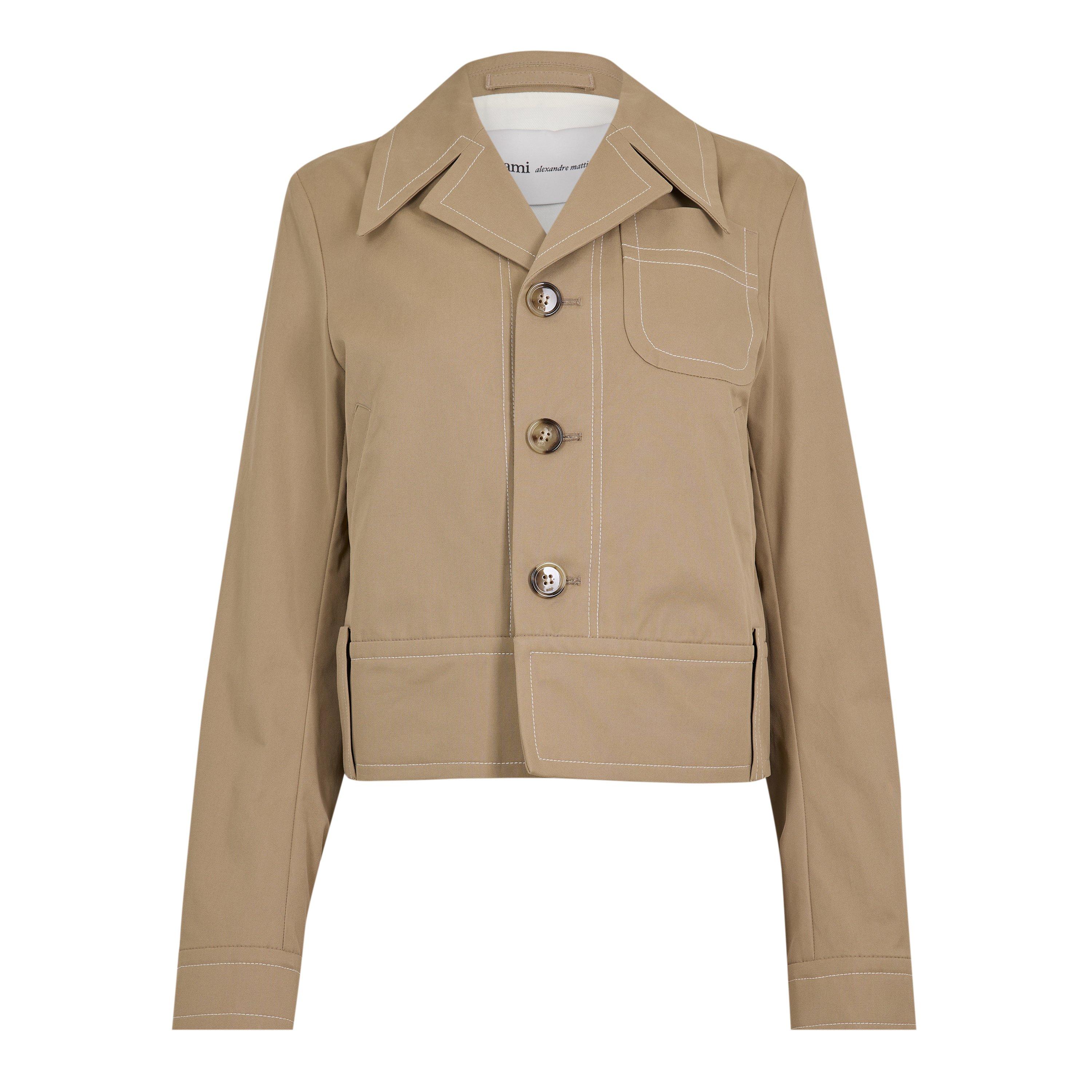 Buttoned Hybrid Jacket