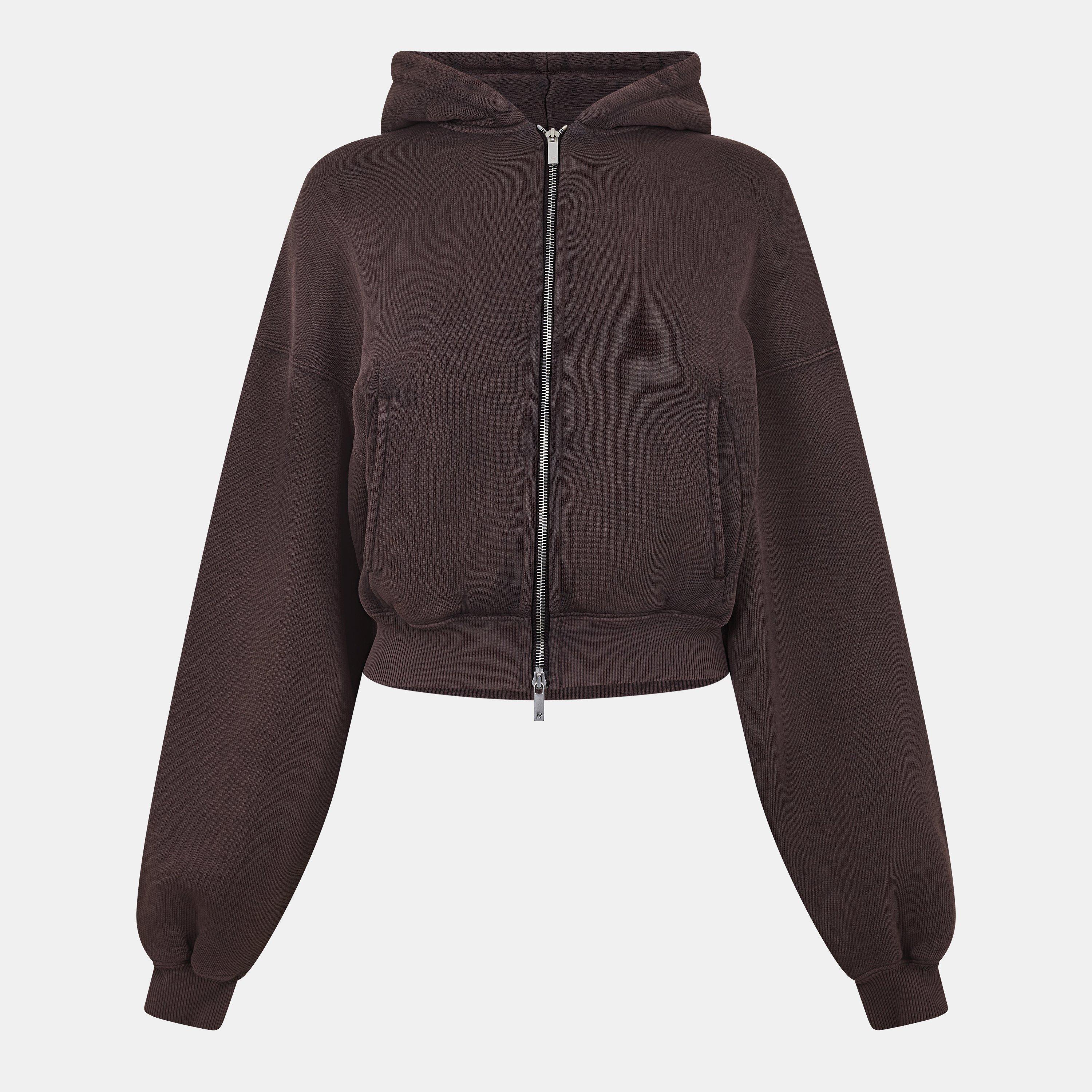 Initial Zip Hoodie