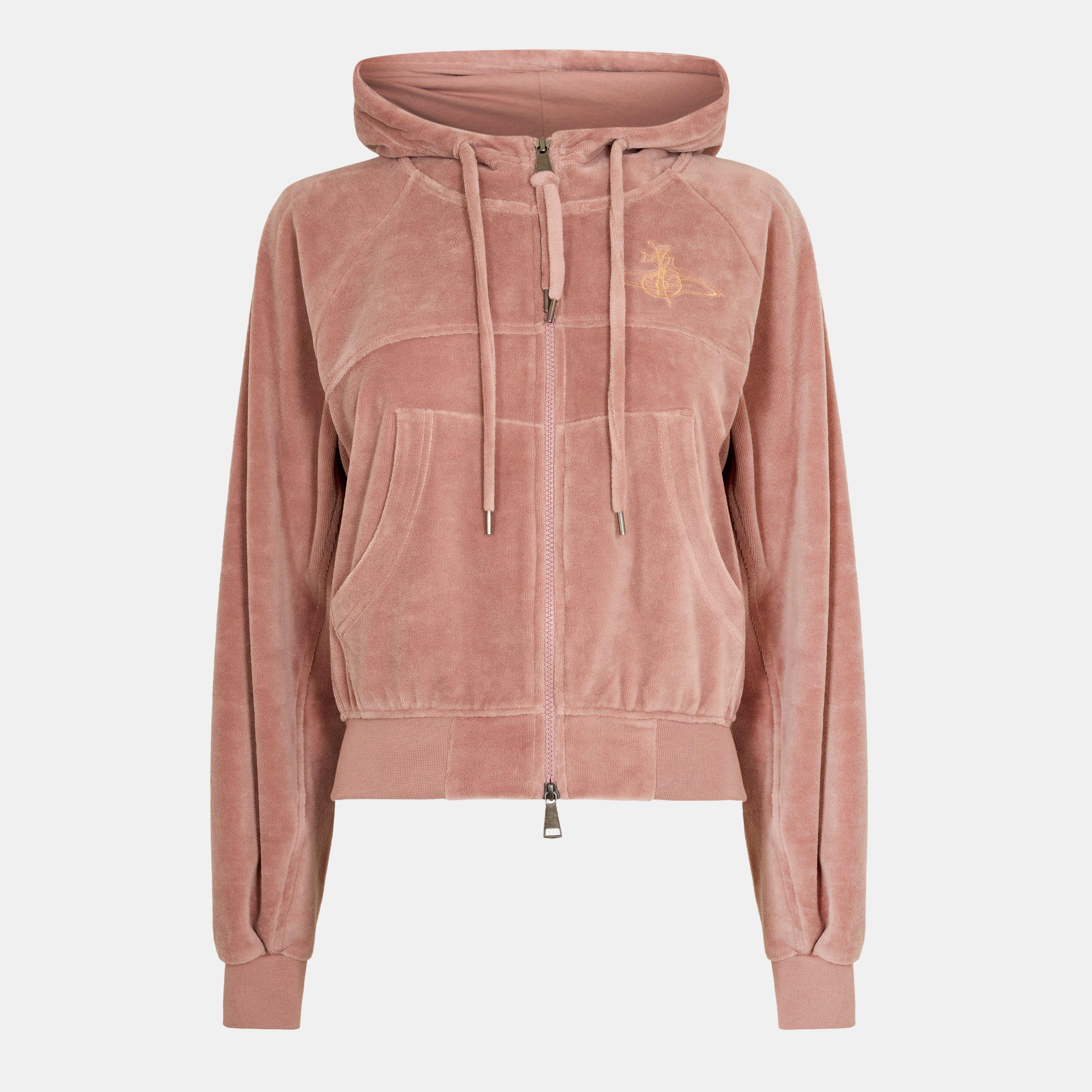 Viv Velour Full Zip Hoodie