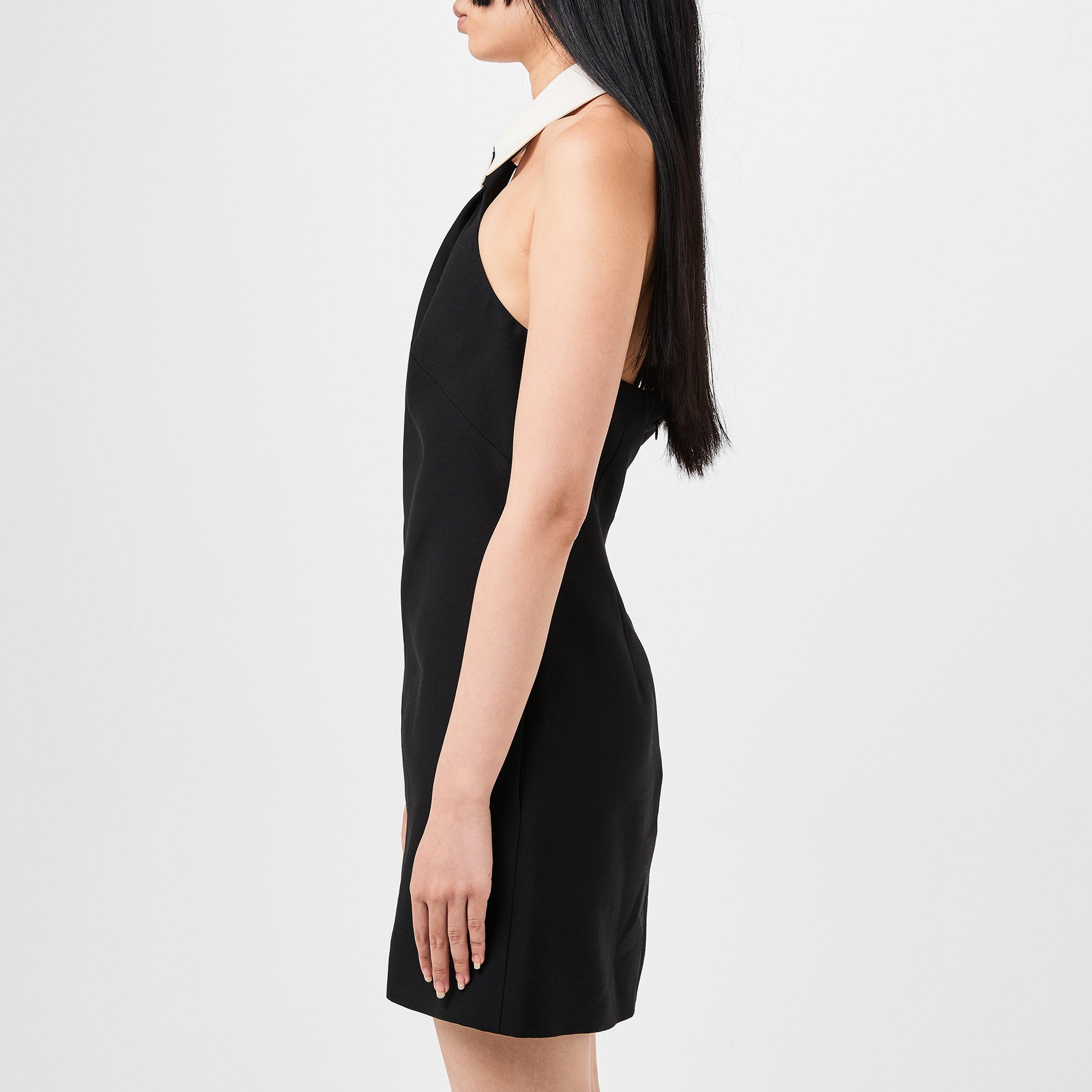 Crepe Couture Short Dress