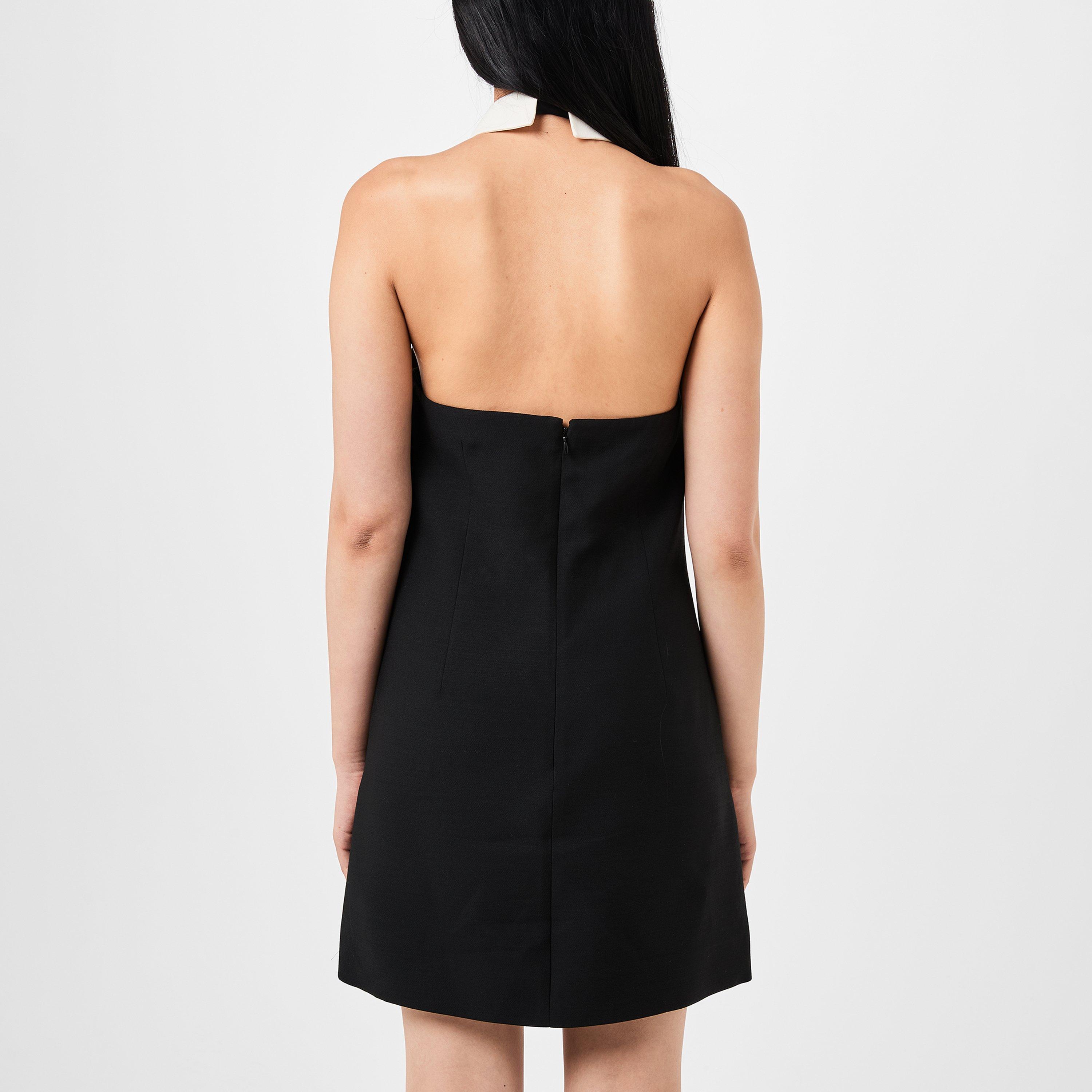 Crepe Couture Short Dress