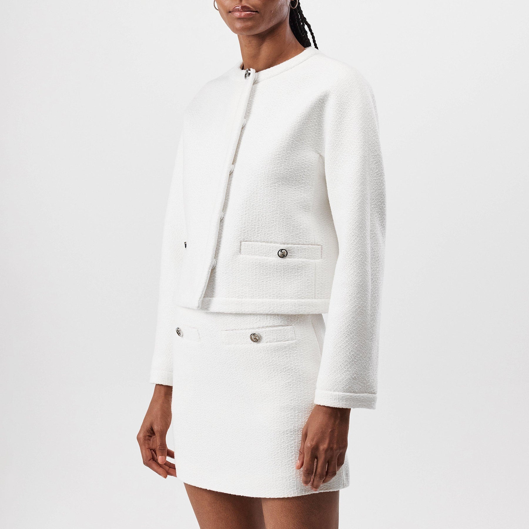 Wool Boucle Jacket