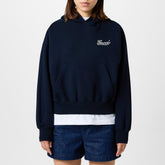 Women's Logo Cotton Hooded Sweatshirt