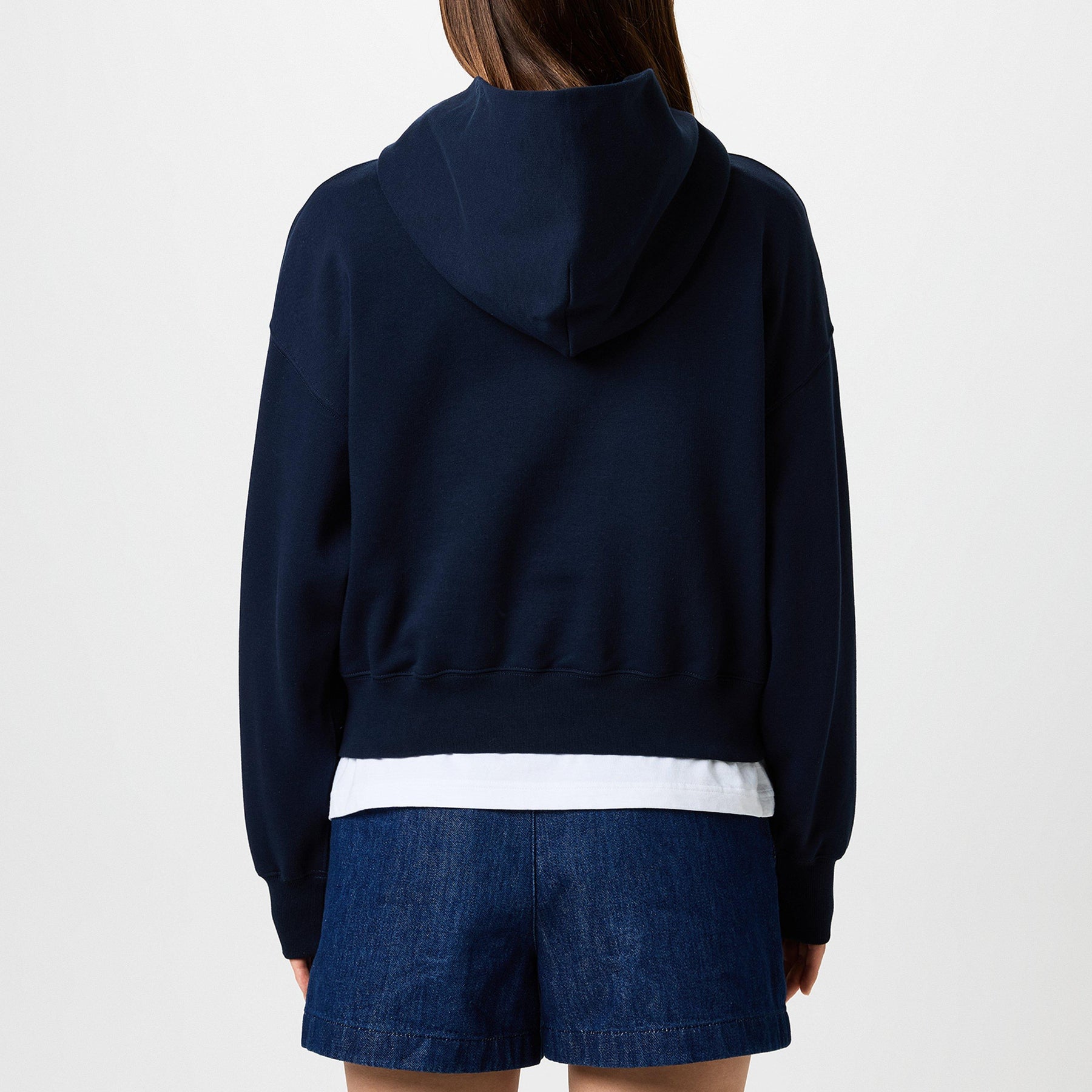 Women's Logo Cotton Hooded Sweatshirt