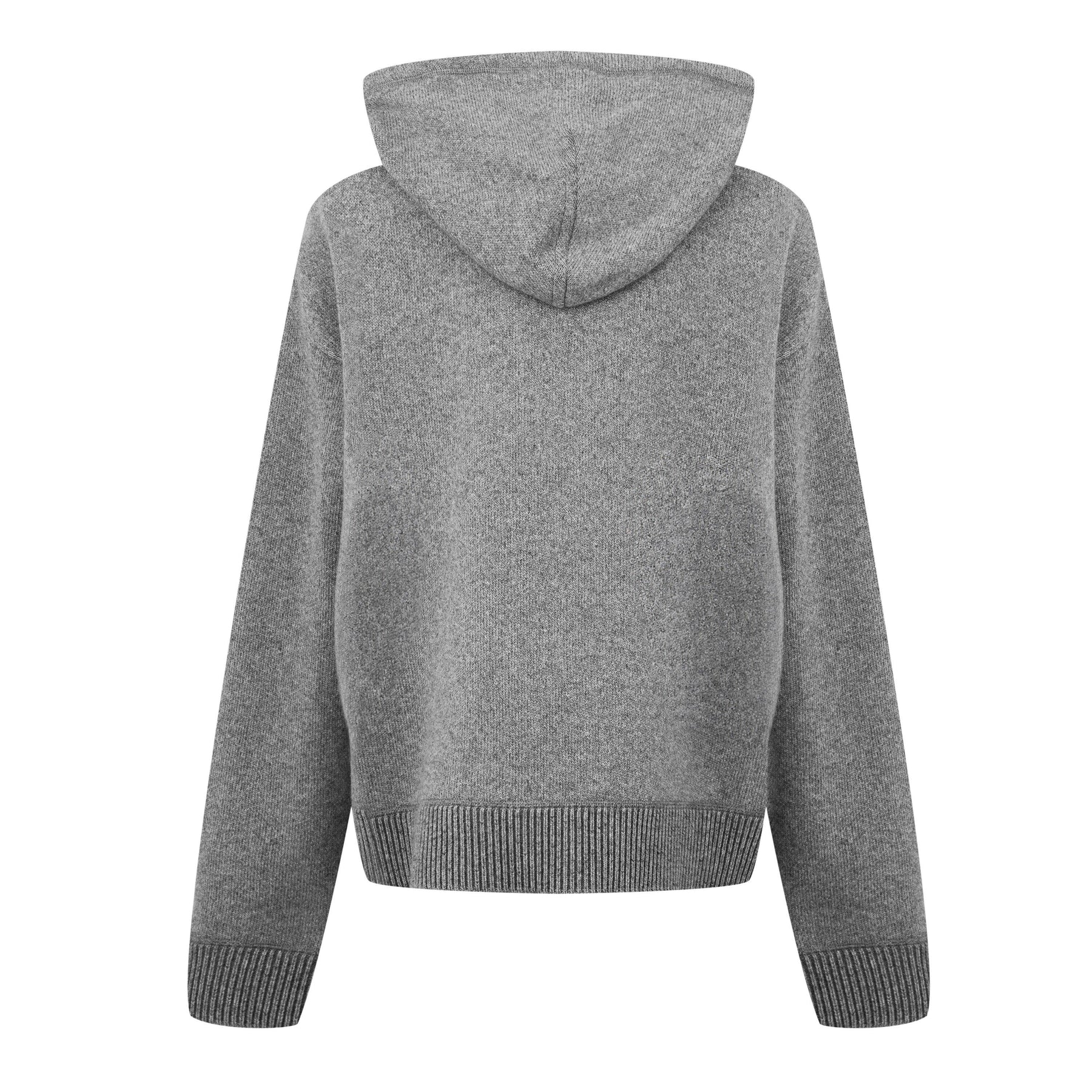 Women's Plain Wool Zip Up Jacket