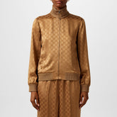 Women's GG Jacquard Viscose Zip Jacket