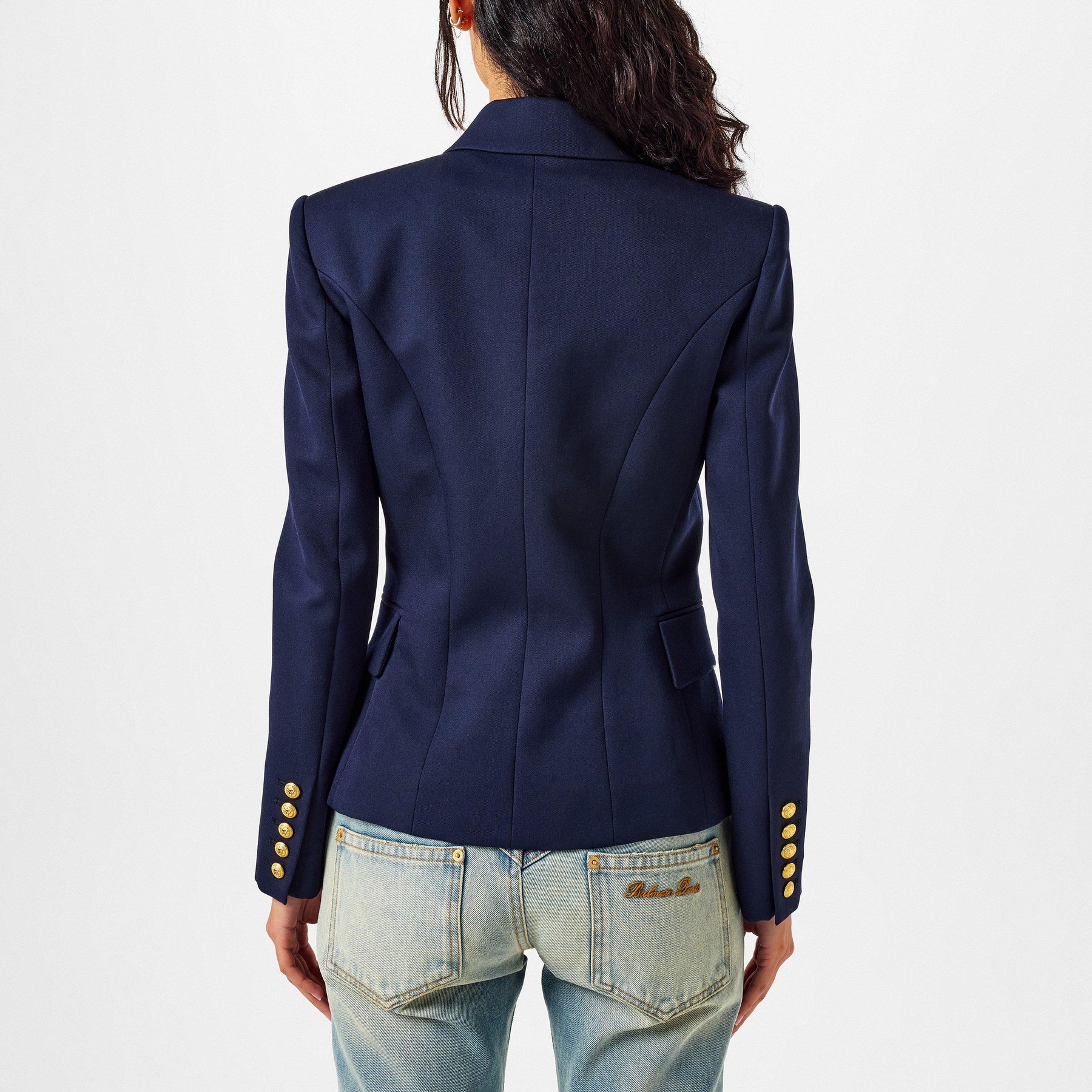 Women's Wool Double Breasted Blazer