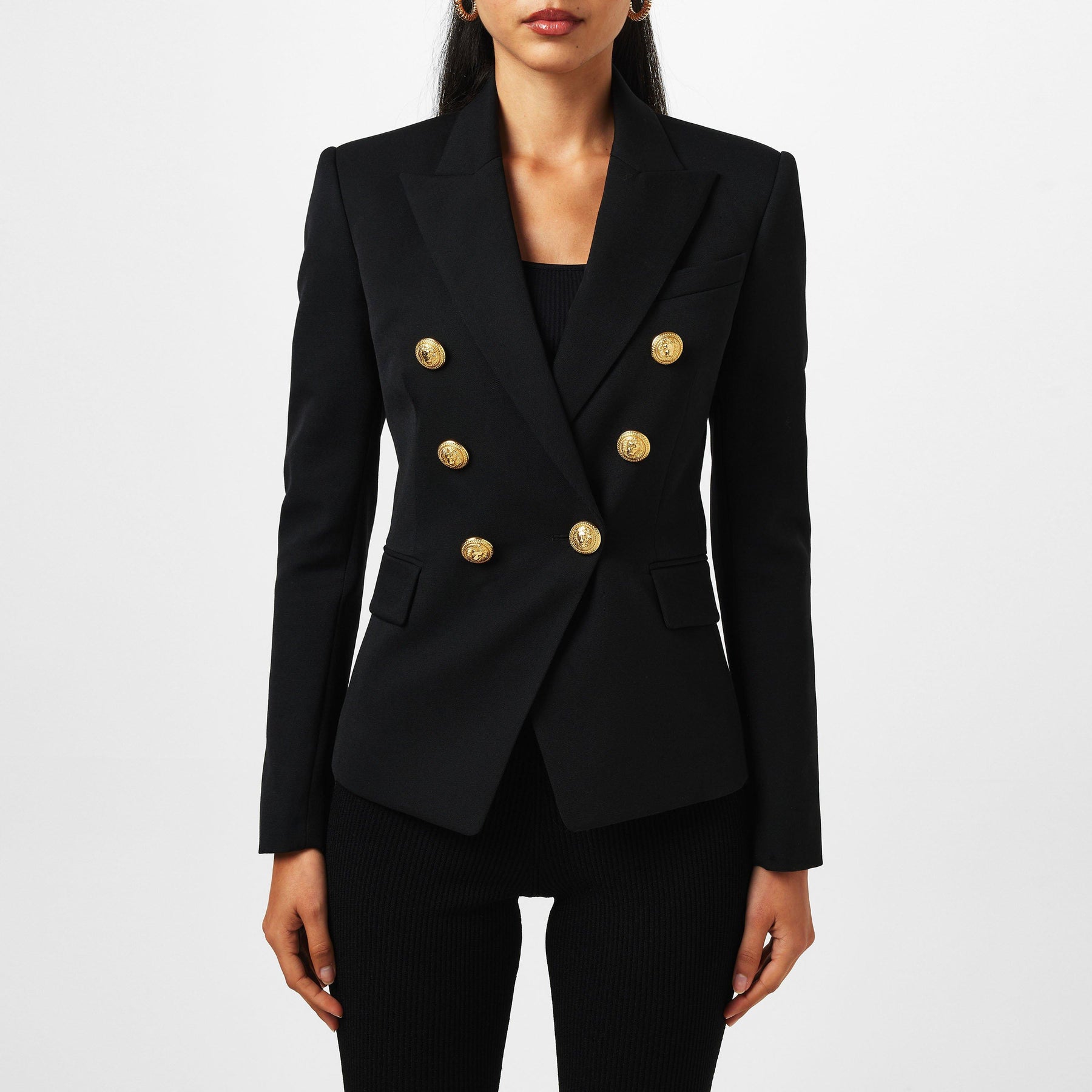 Women's Wool Double Breasted Blazer
