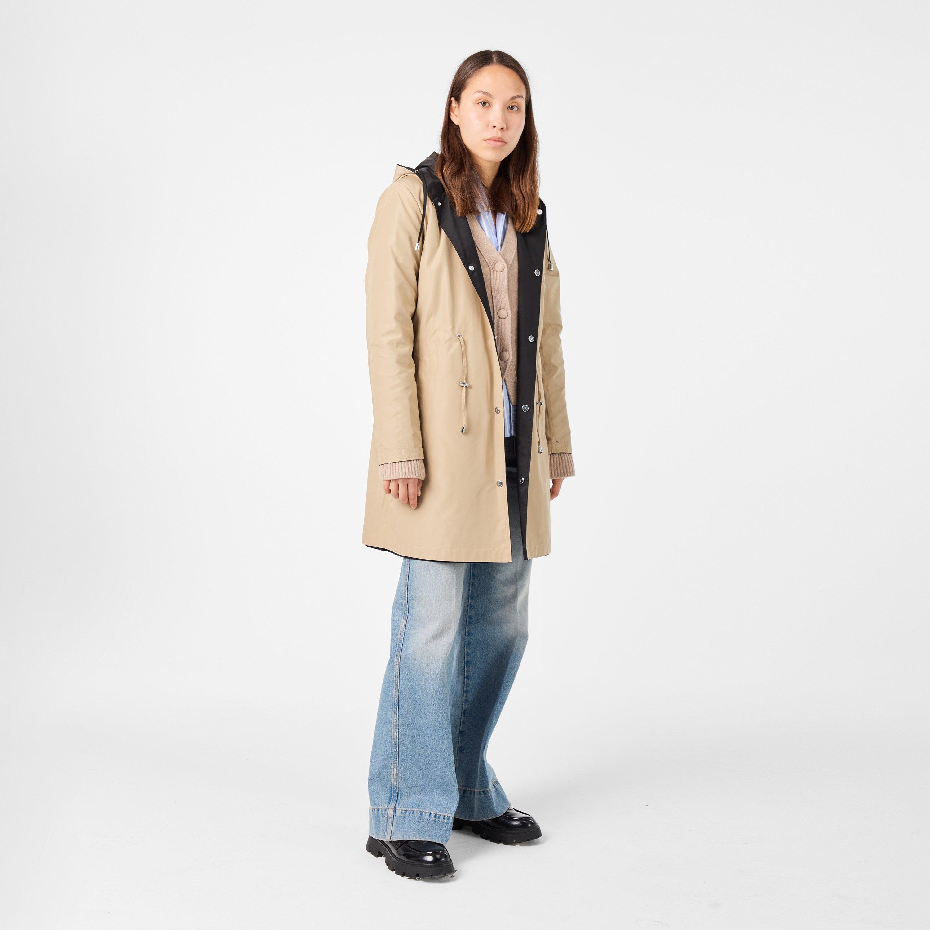 Water-Resistant Adjustable Rain Anorak