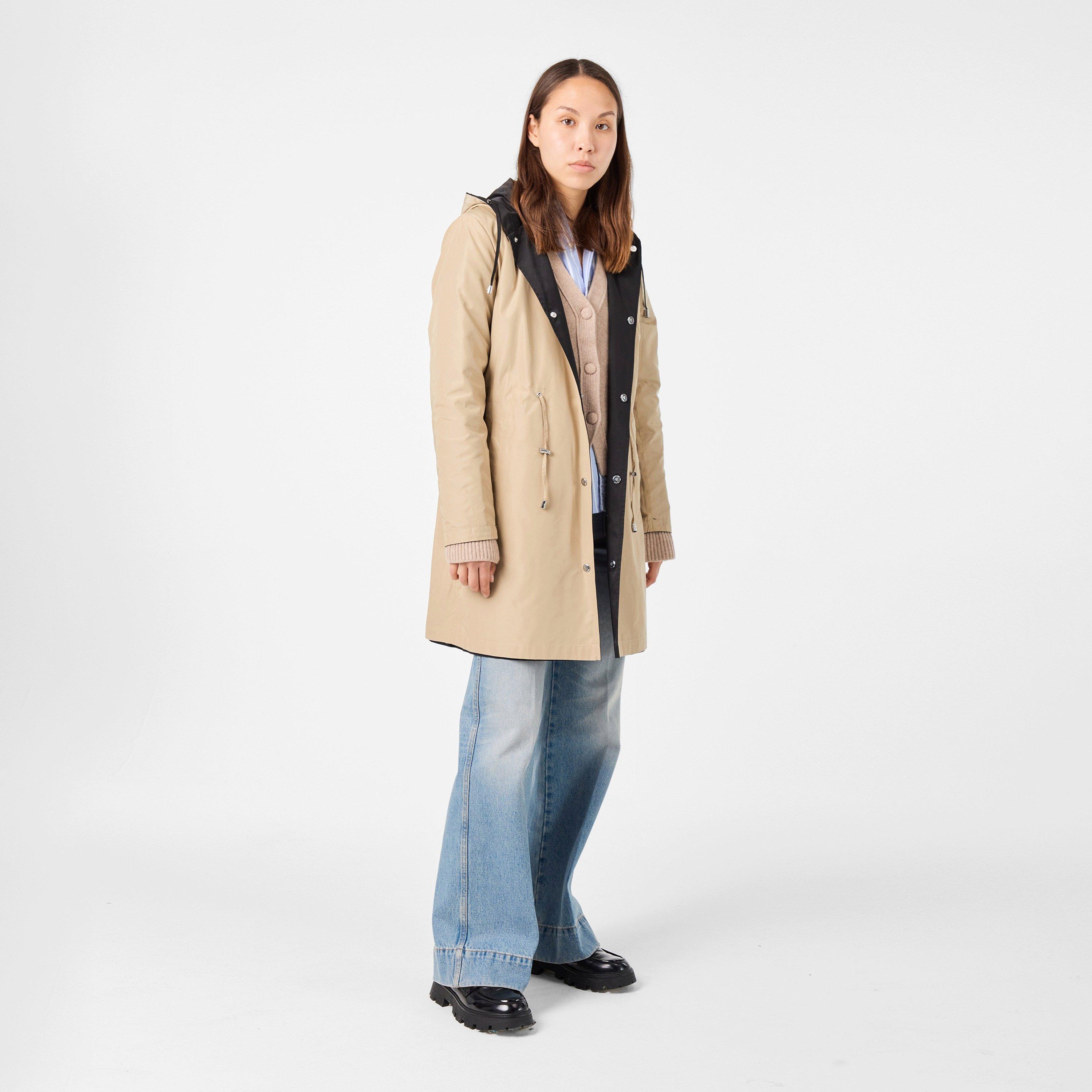 Water-Resistant Adjustable Rain Anorak