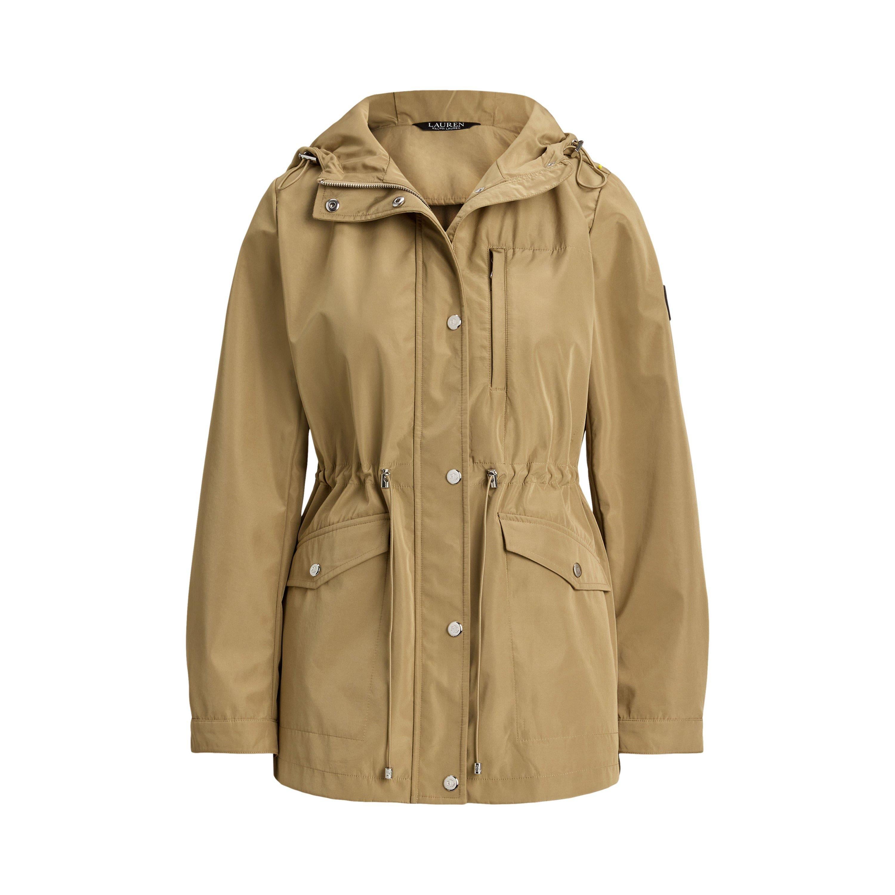 Water-Resistant Adjustable Rain Anorak