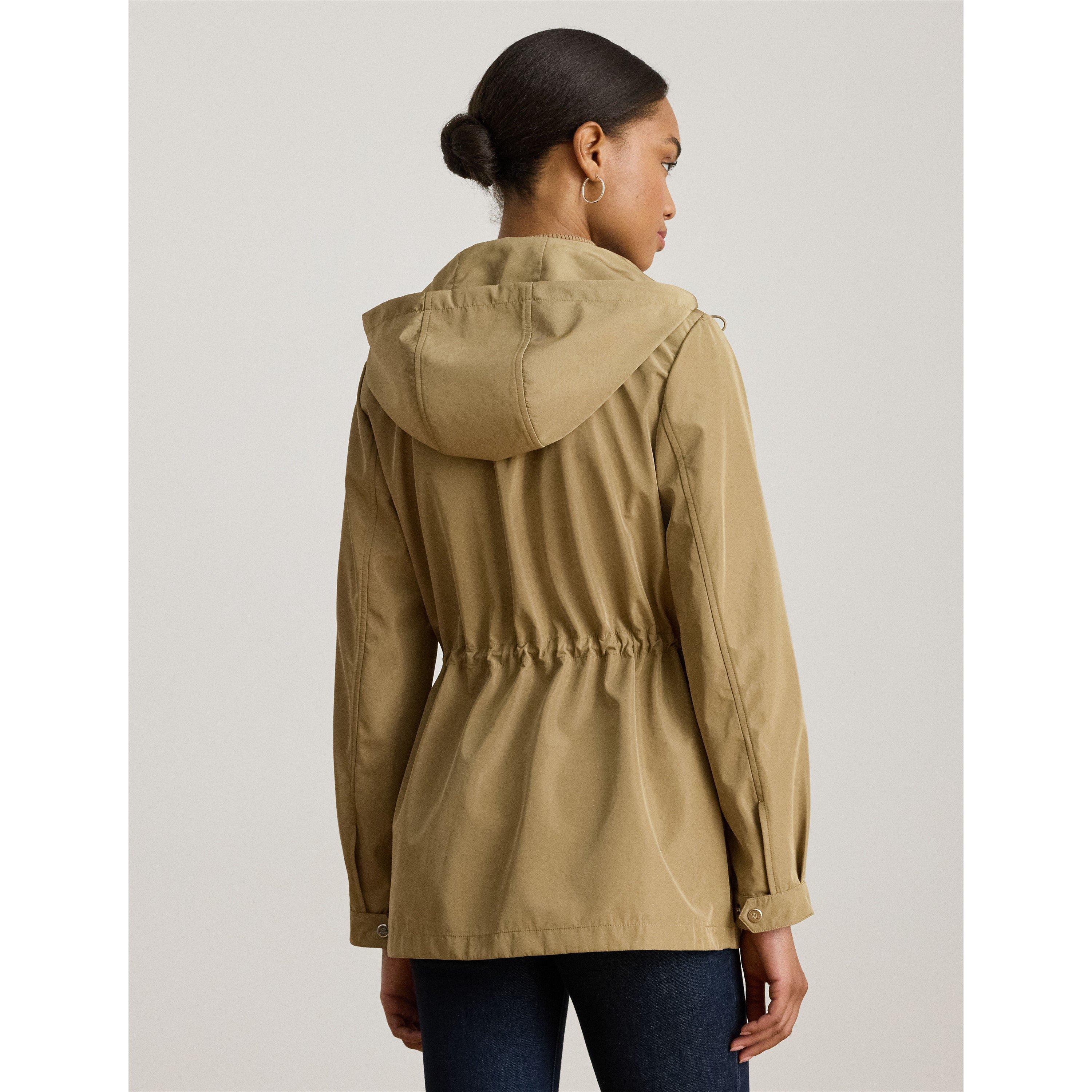 Water-Resistant Adjustable Rain Anorak