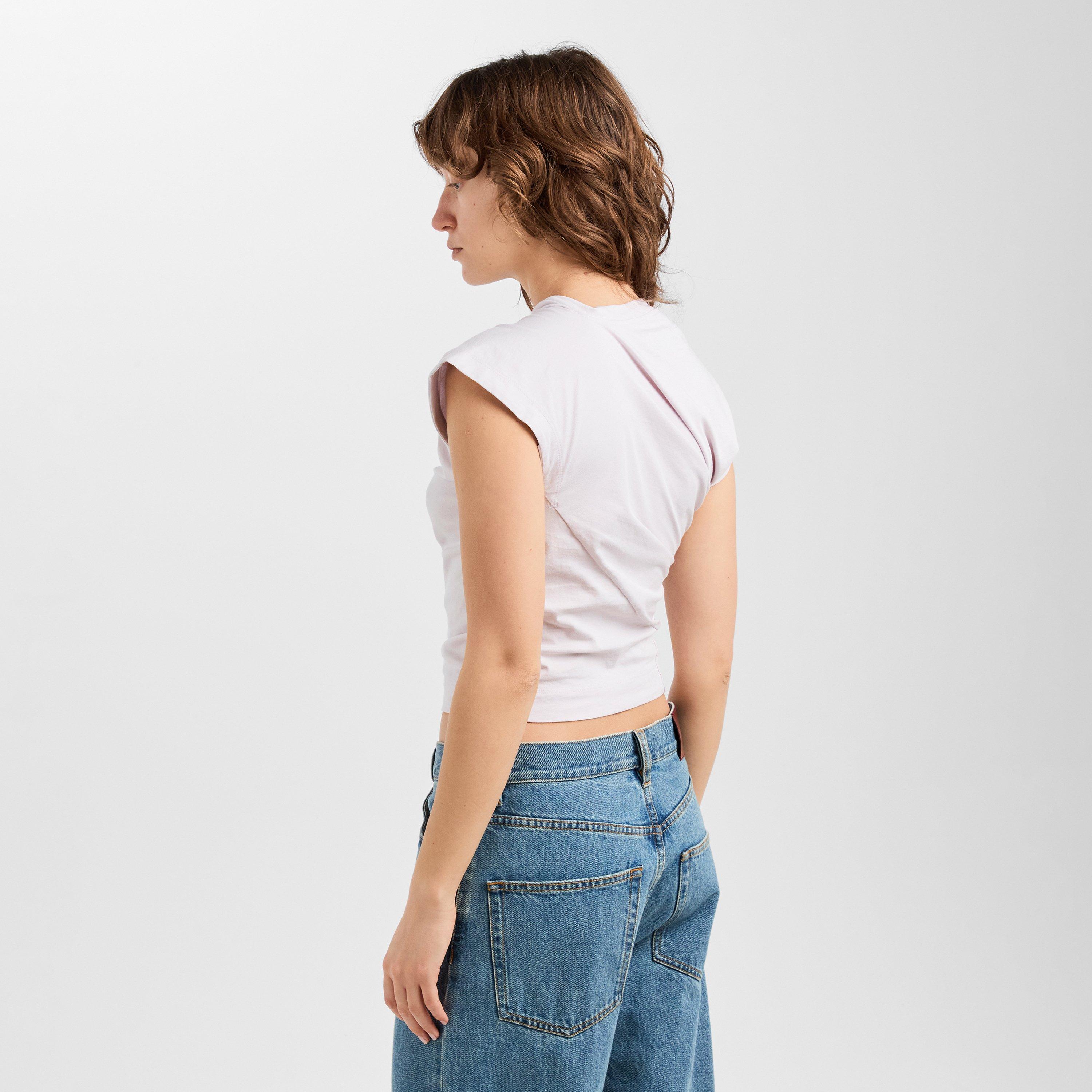 Logo Cotton Hebo Top T-Shirt