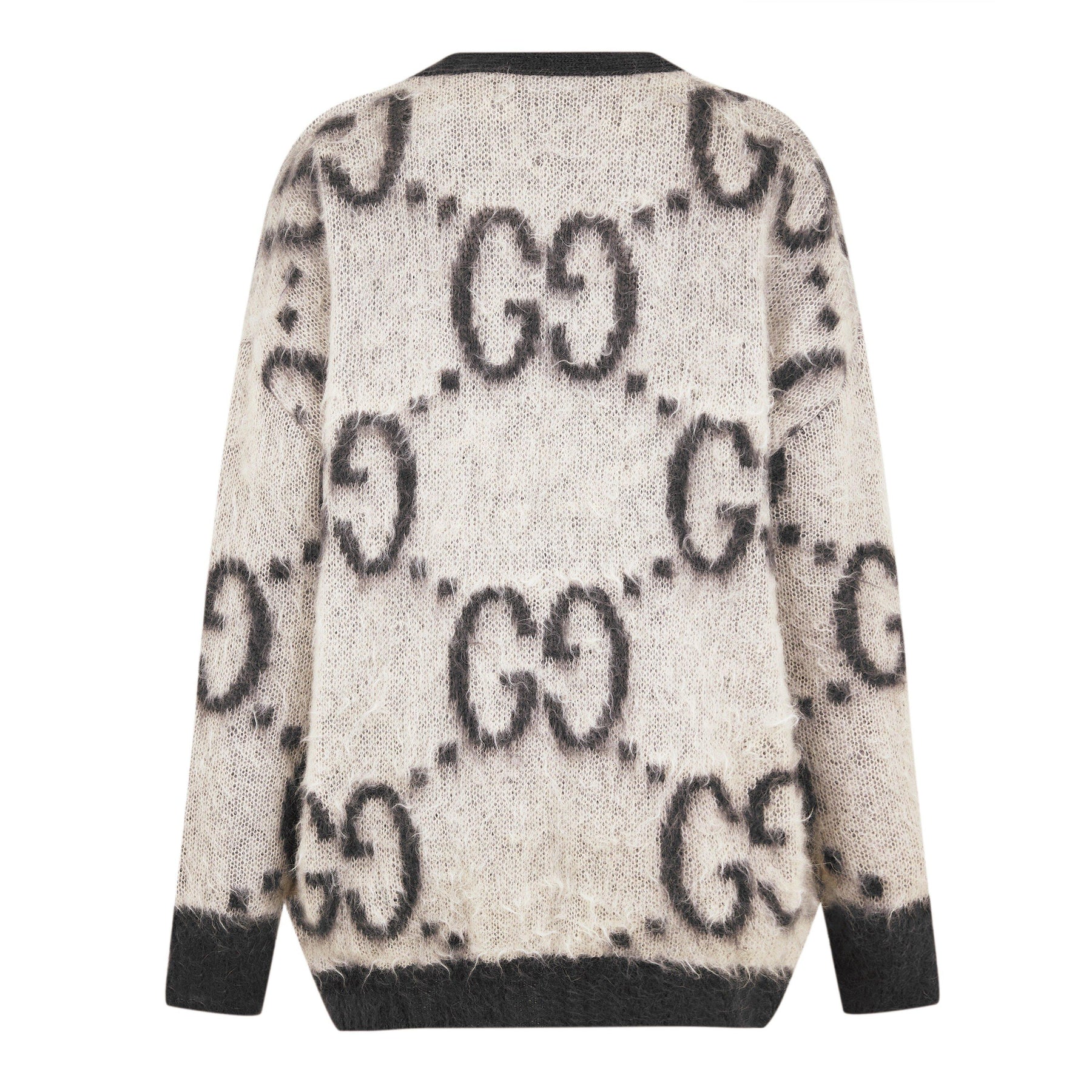 Mohair Reversible Cardigan