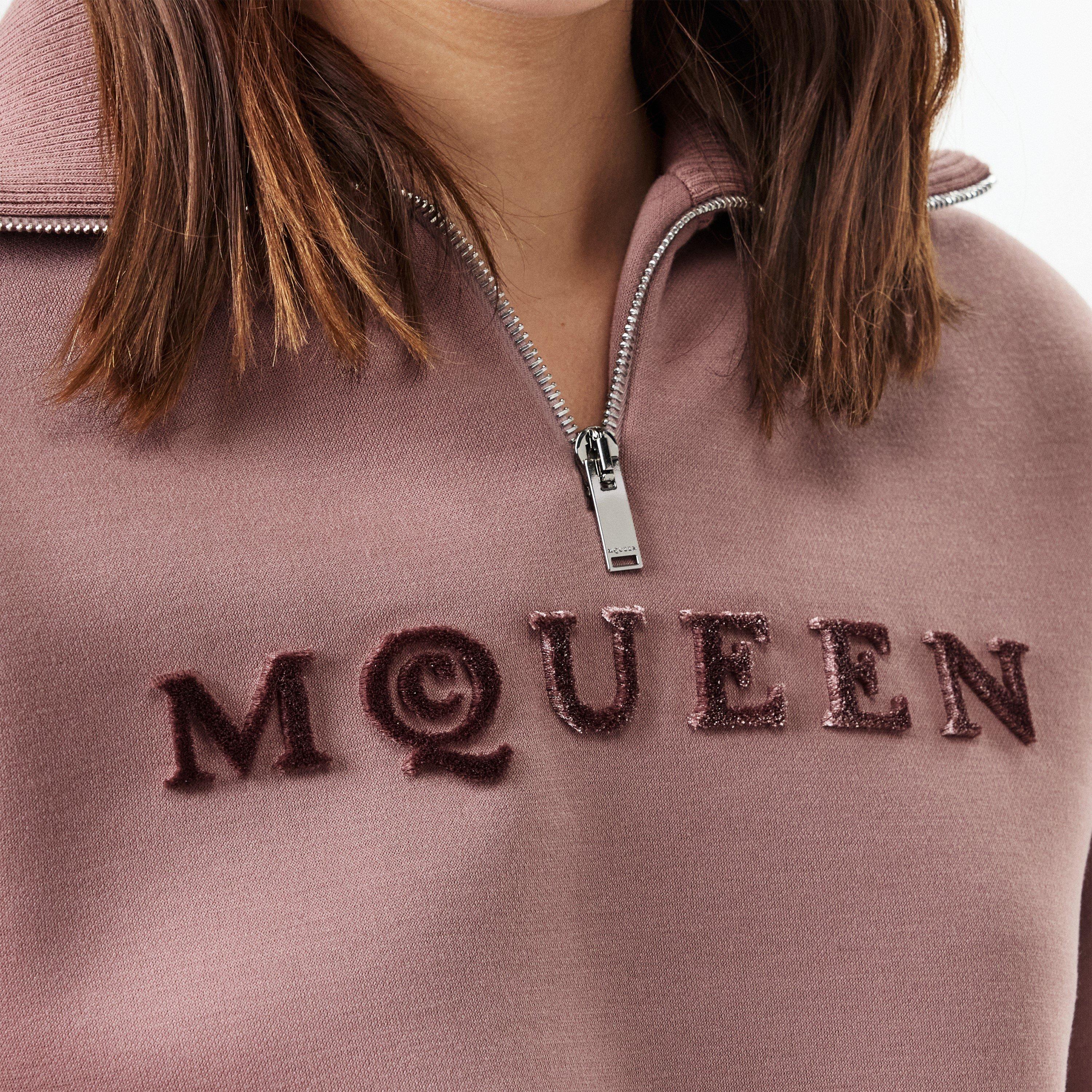 Logo Half-Zip Sweater