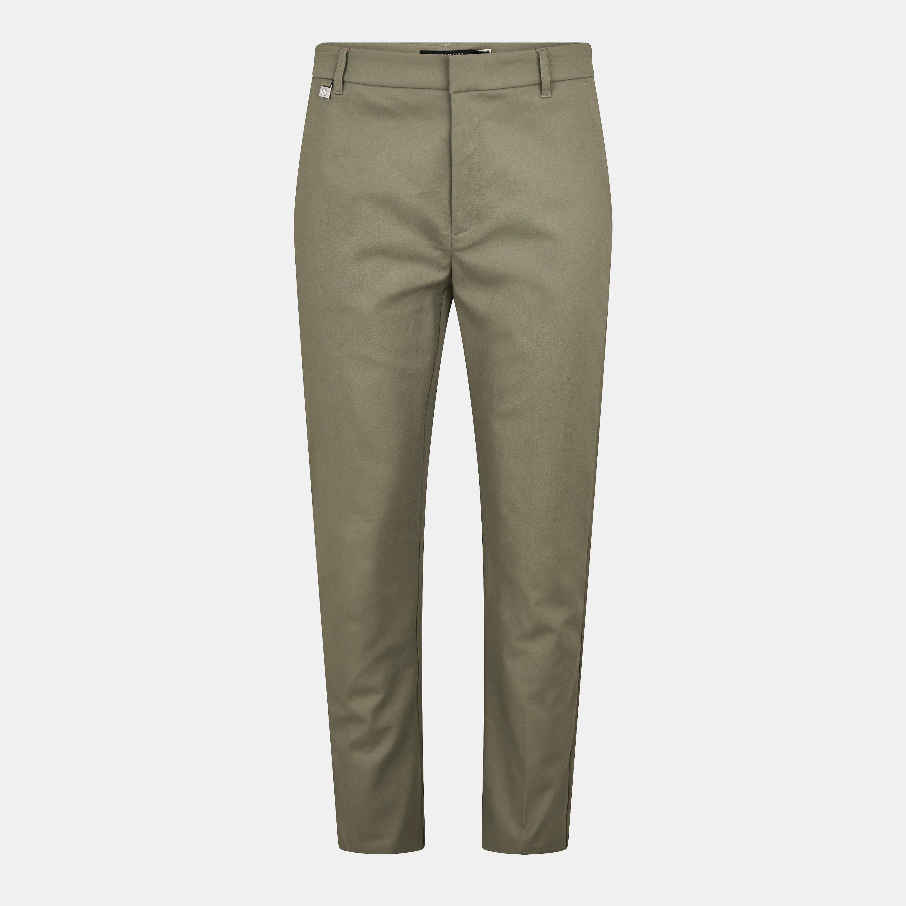 Double-Faced Stretch Trousers