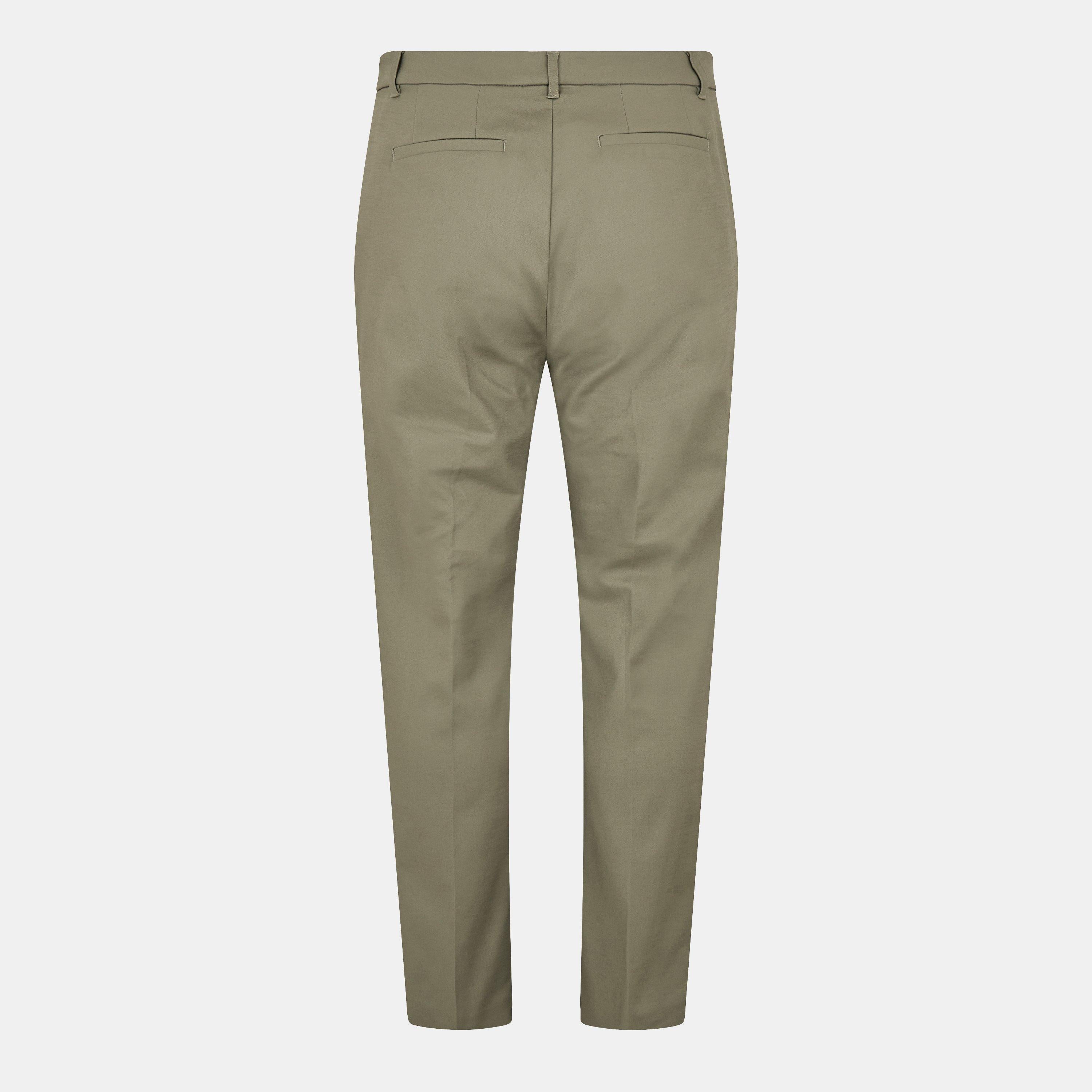 Double-Faced Stretch Trousers