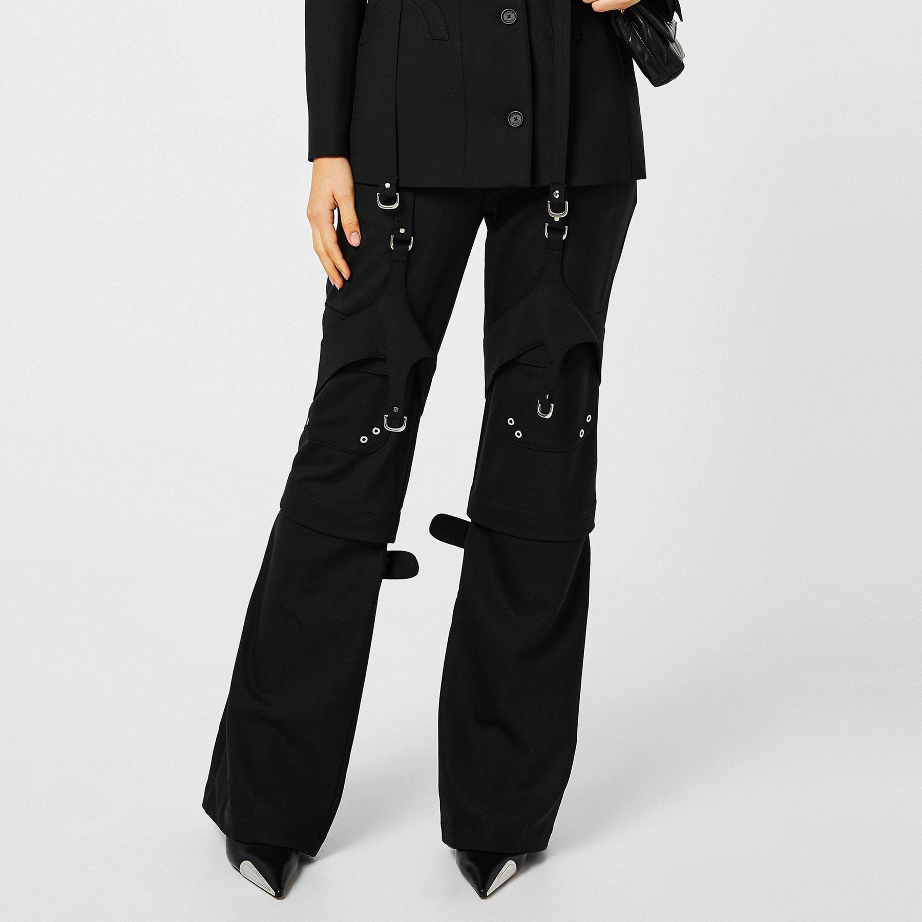 Belted Cargo Trousers