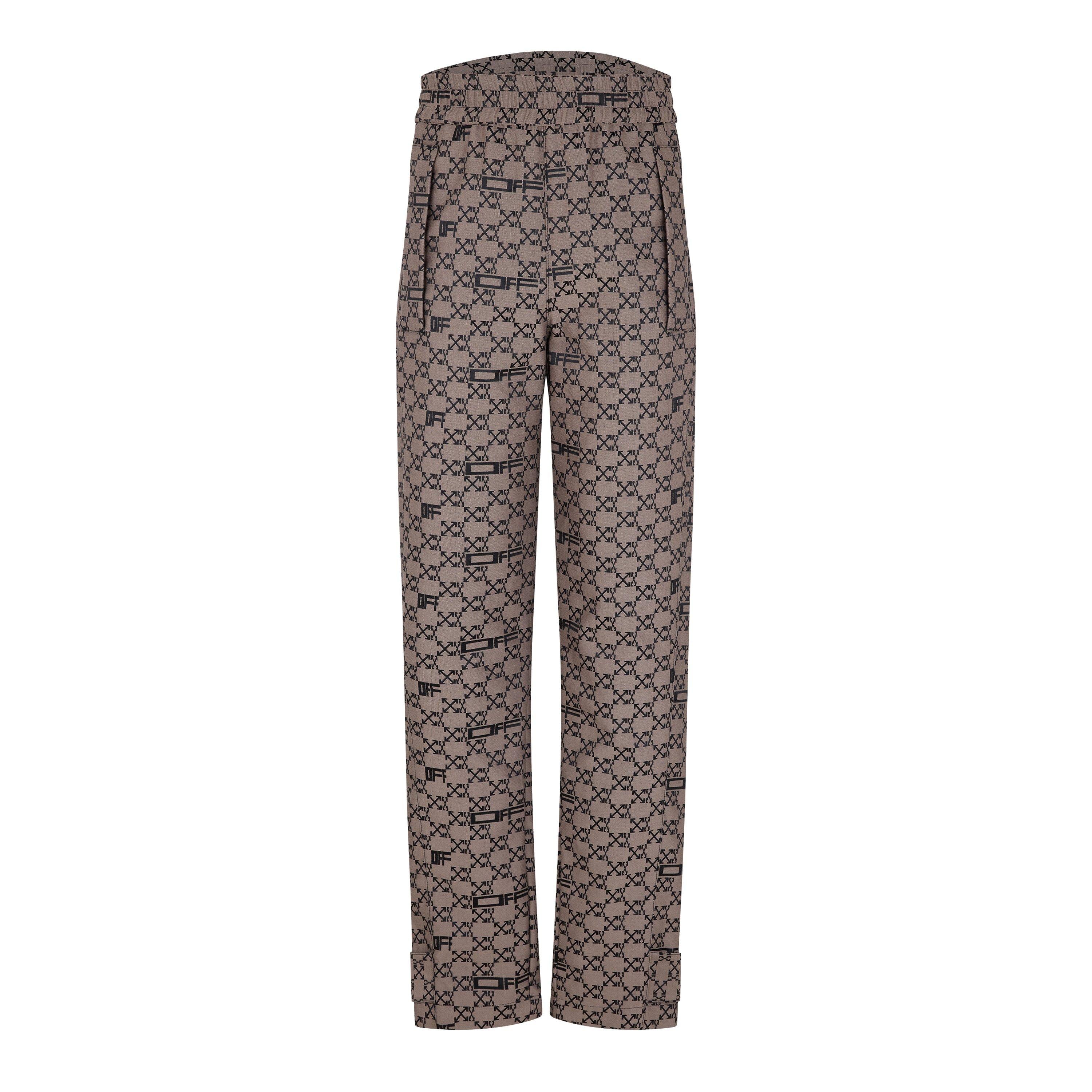 Mono Track Pant Monogram Trousers