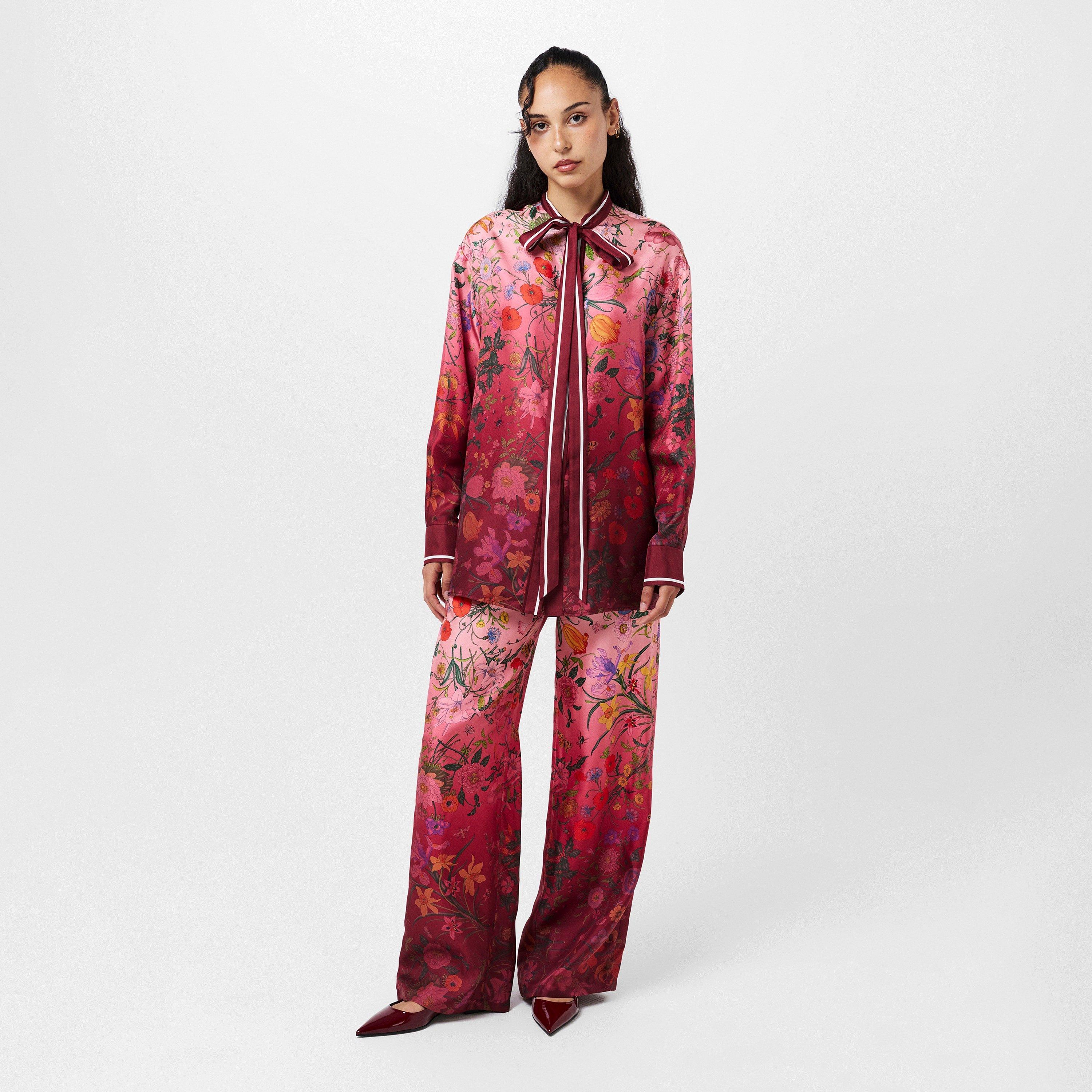 High Waisted Wide Leg Trousers