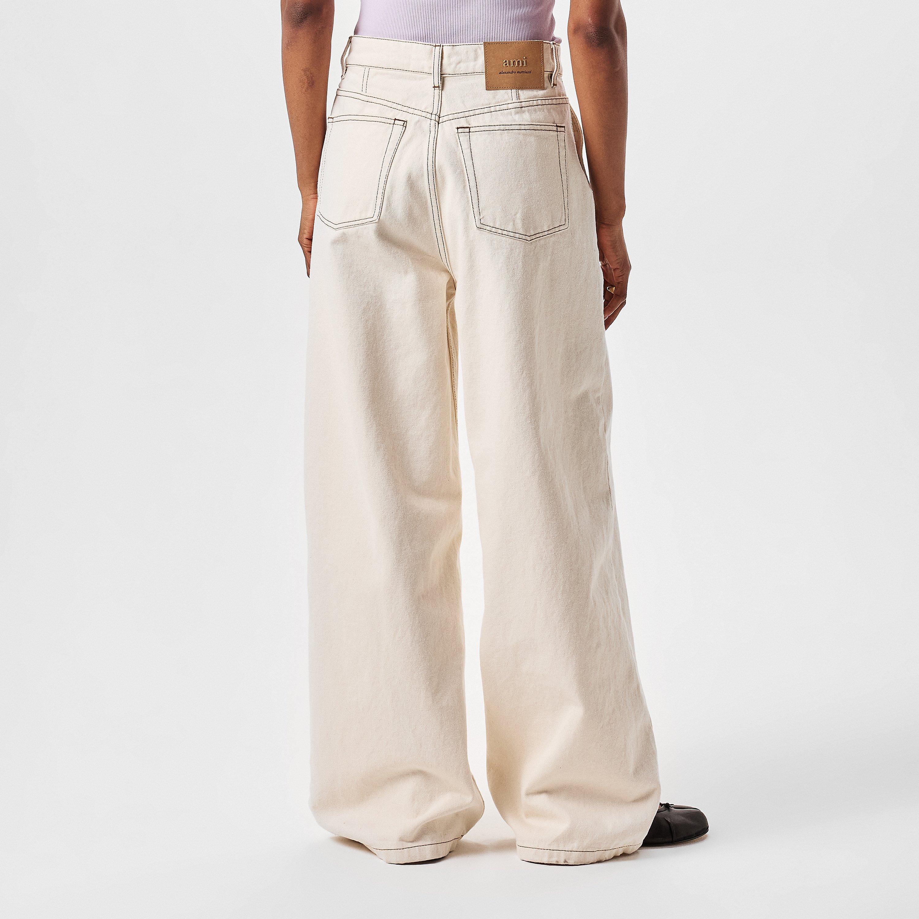High Rise Wide Leg Trousers