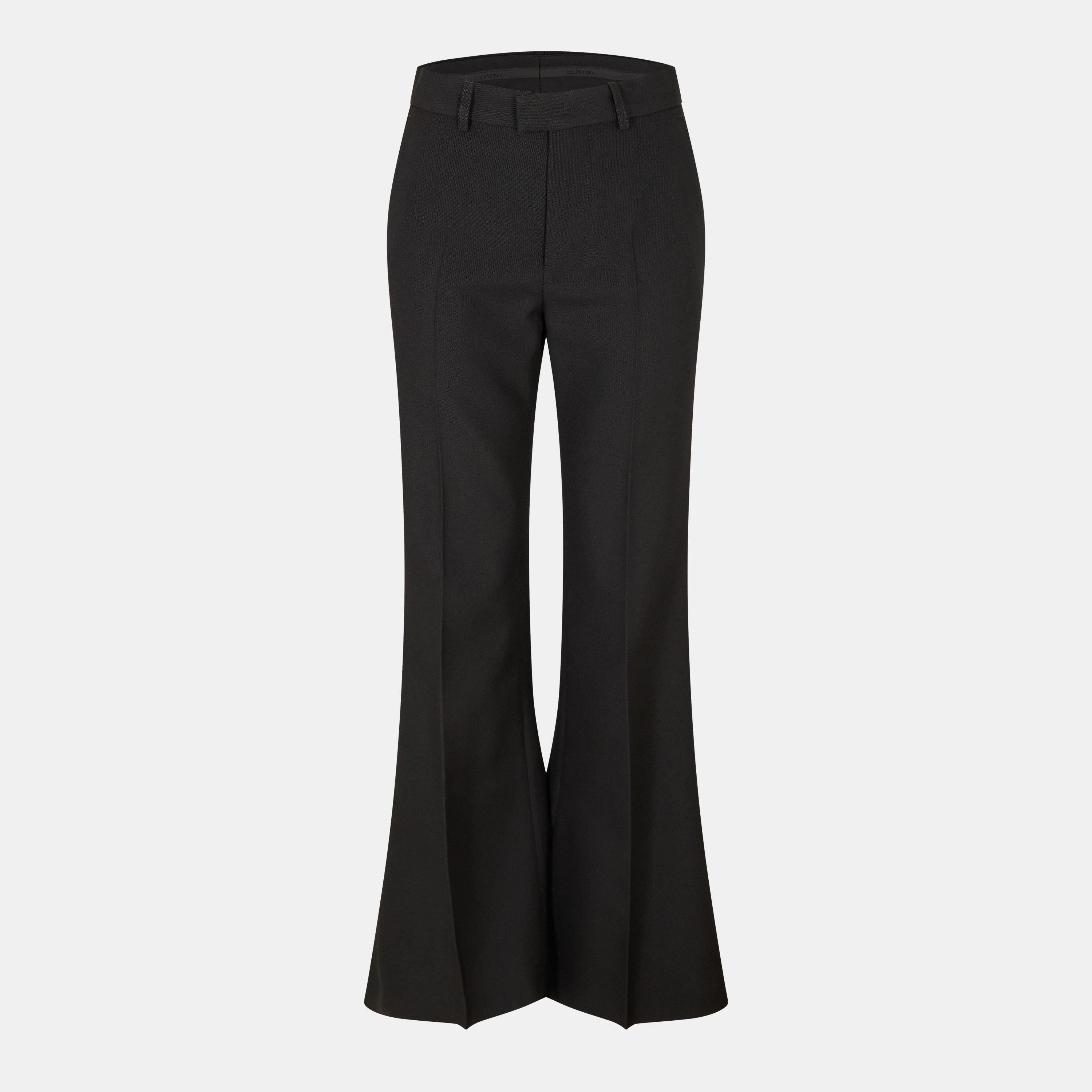 High Rise Wide Leg Trousers