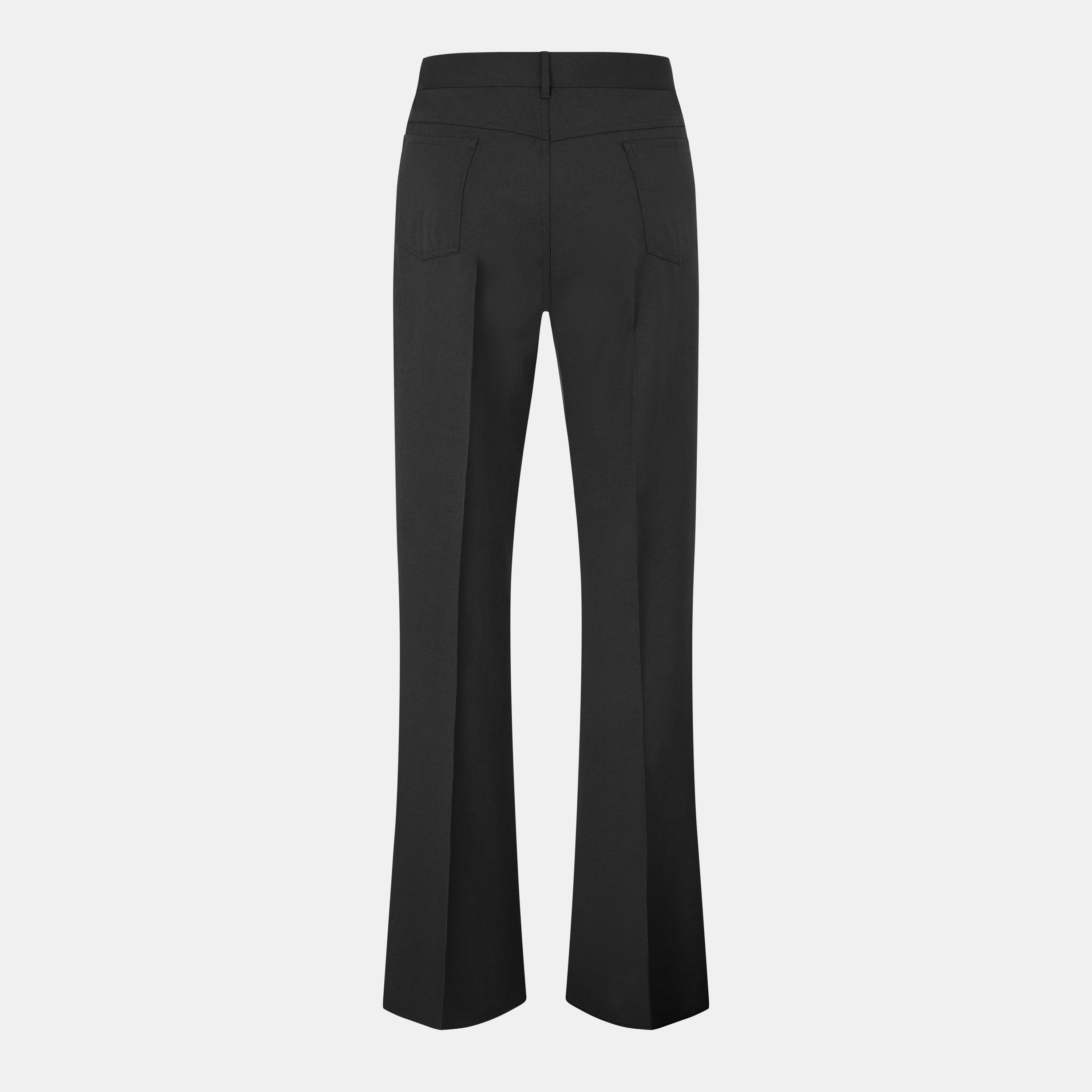 Wide Leg Relaxed Fit Trousers