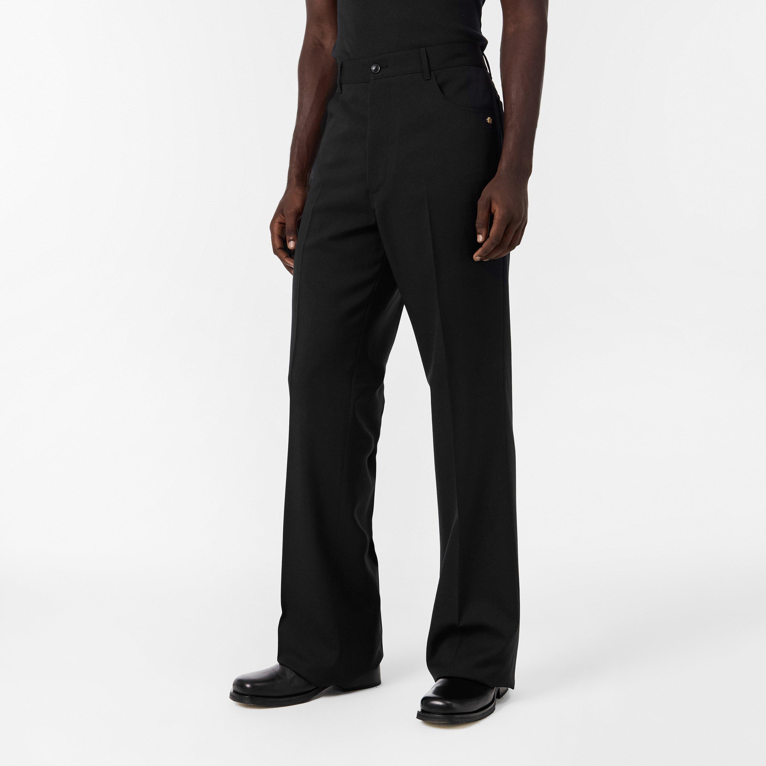 Wide Leg Relaxed Fit Trousers