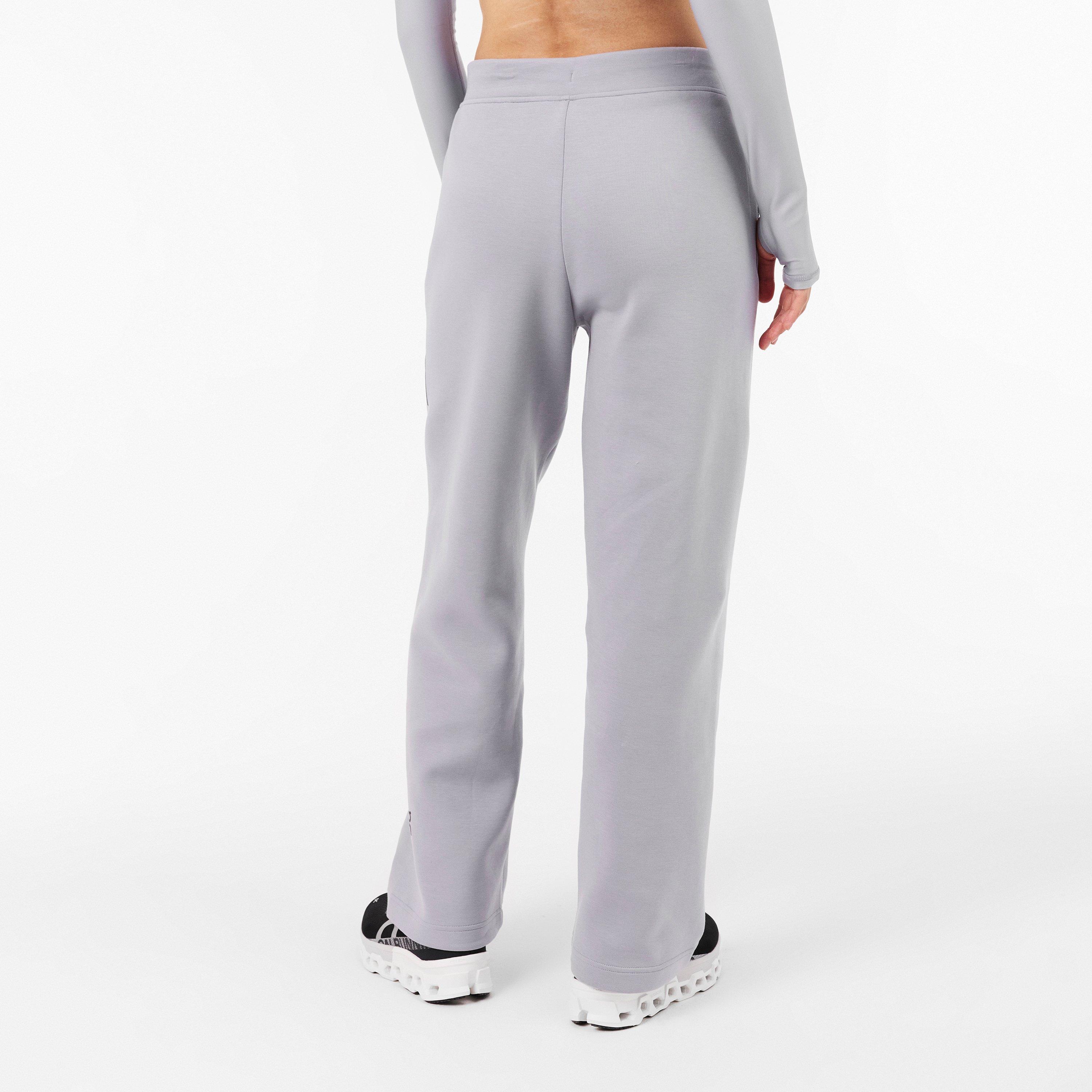 Women's Open Hem Fleece Jogging Bottoms, Open Hem Design