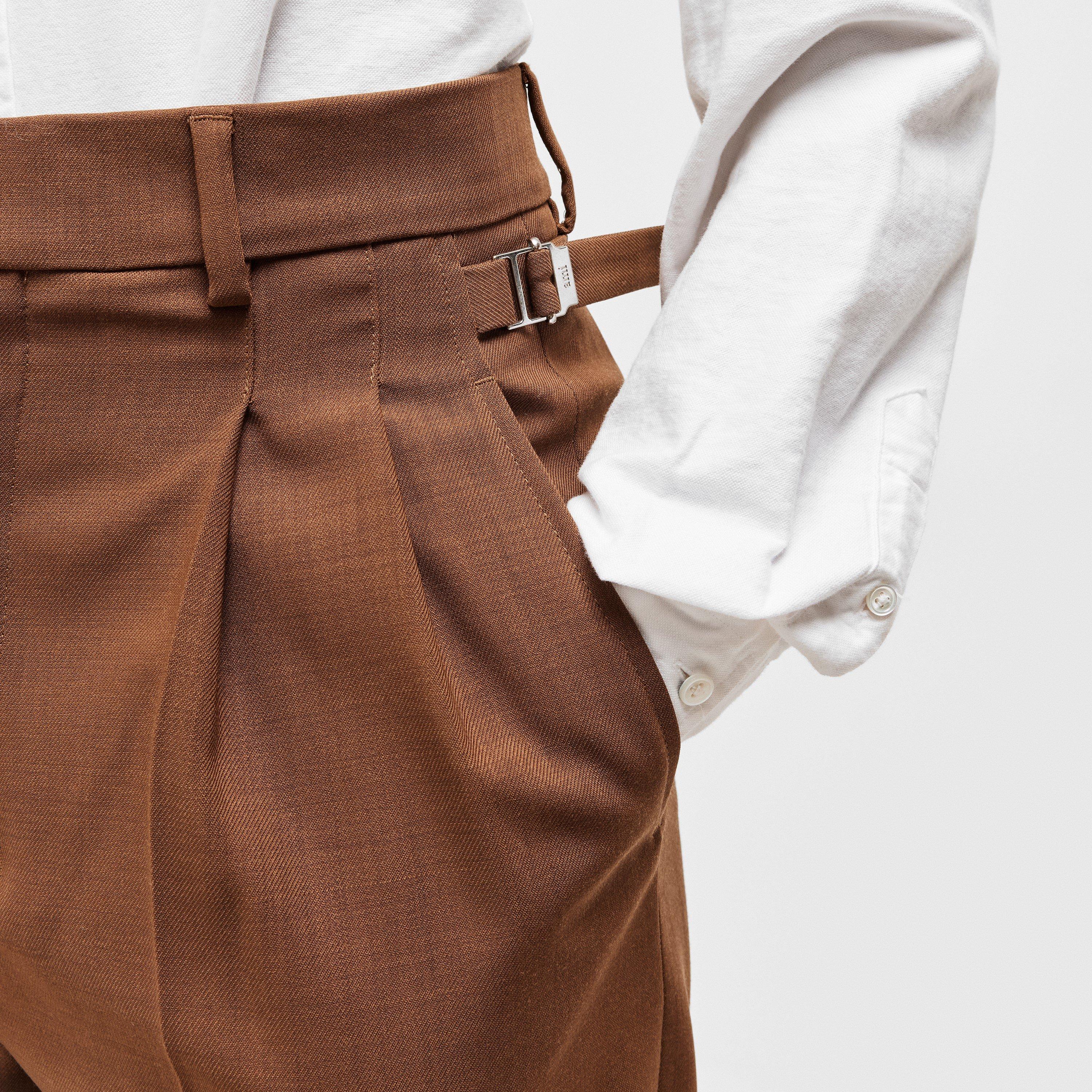 High Waisted Wide Leg Trousers