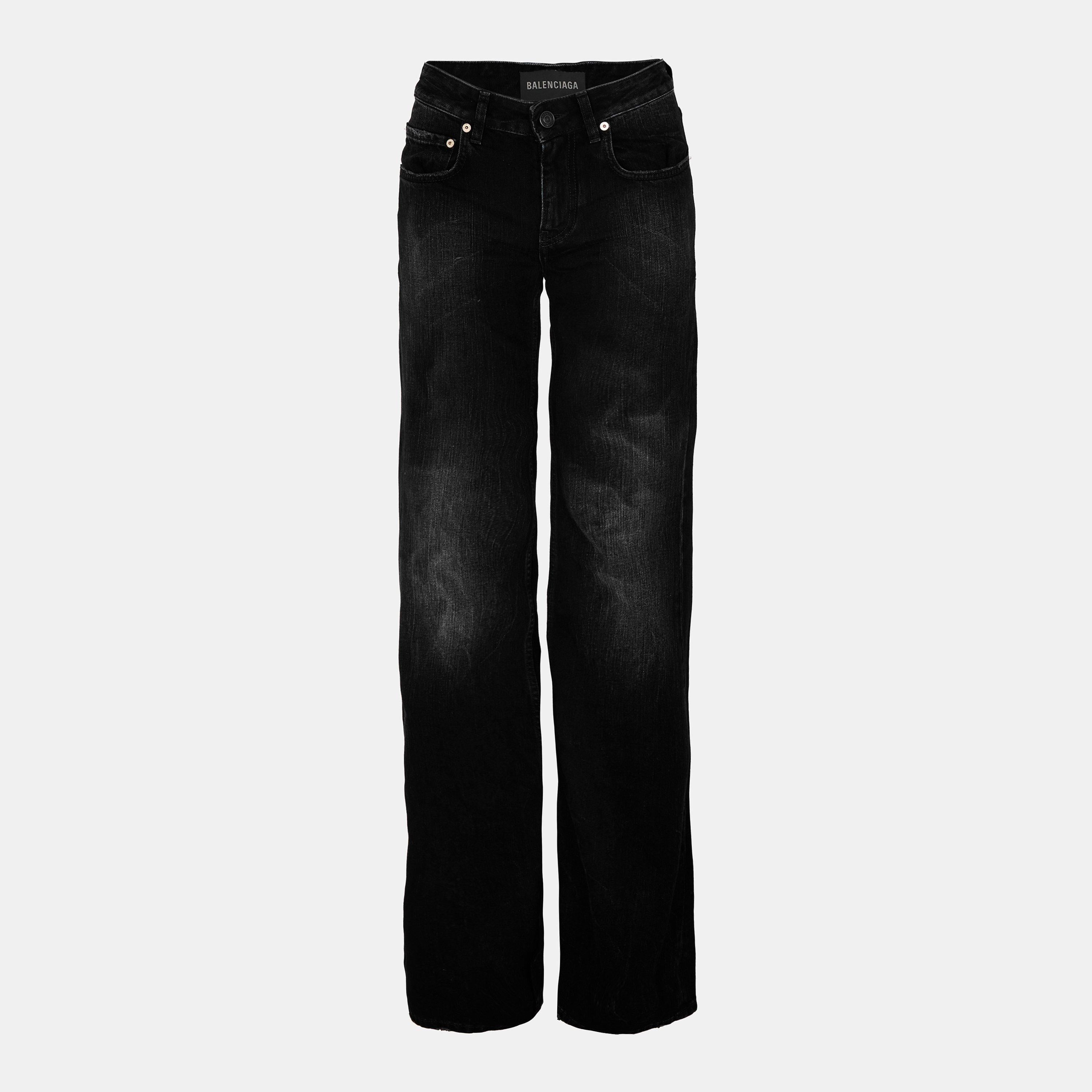 Relaxed Wide Leg Trousers