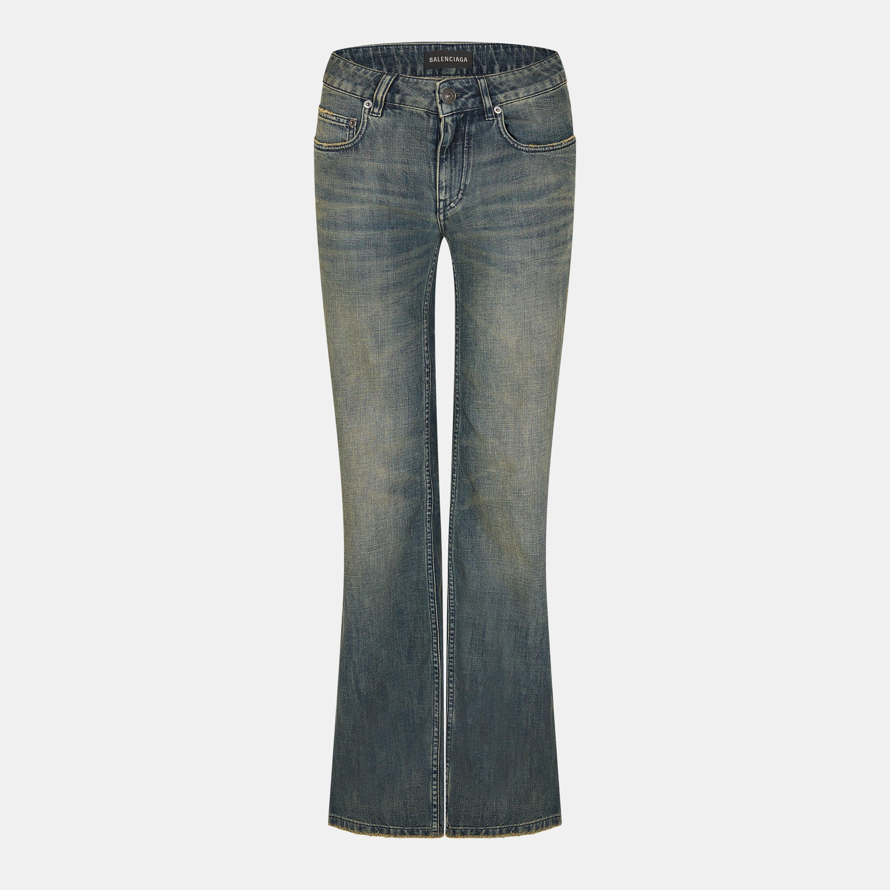 Relaxed Wide Leg Trousers