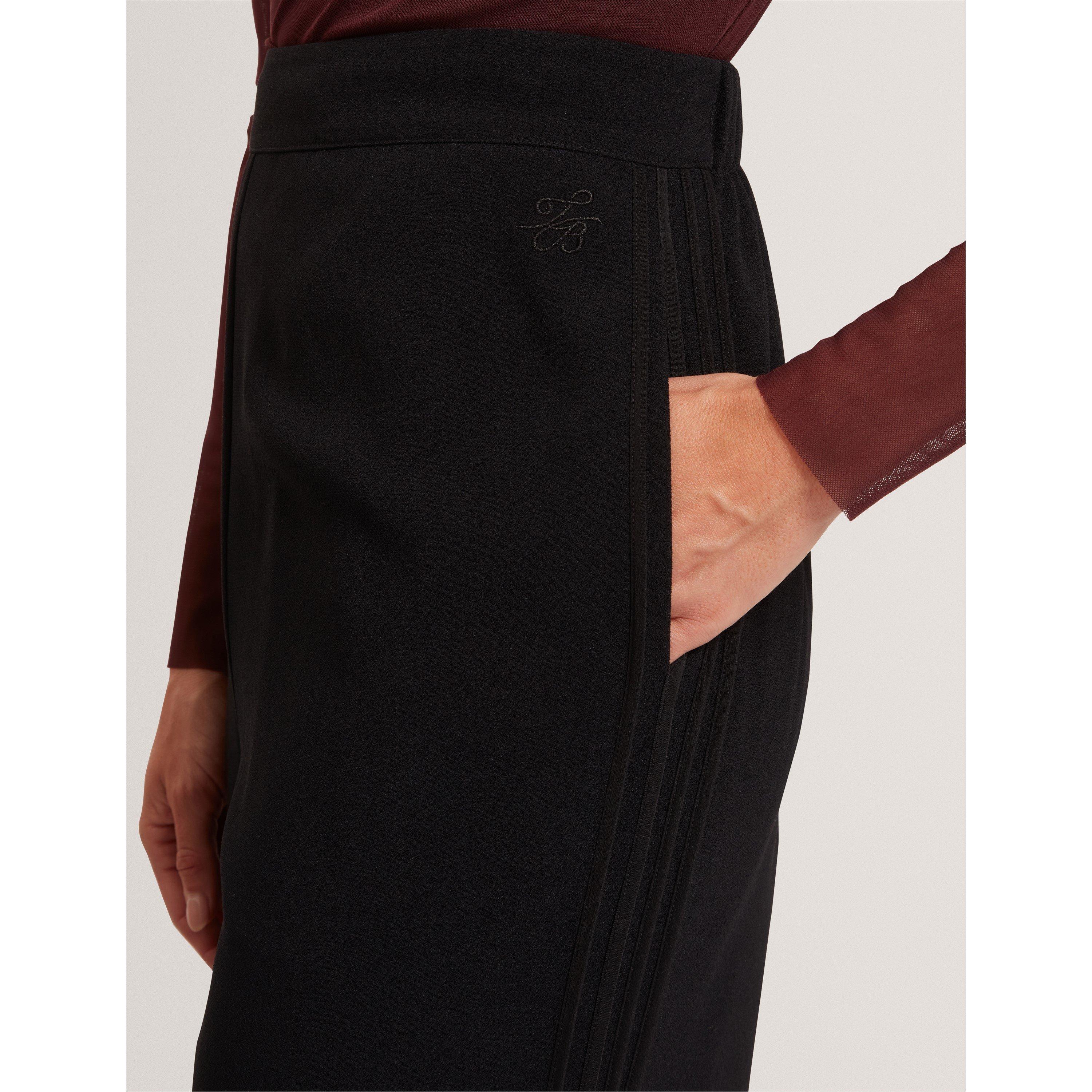 Ted Baker Piping Detail Pull-On Wide Leg Trousers
