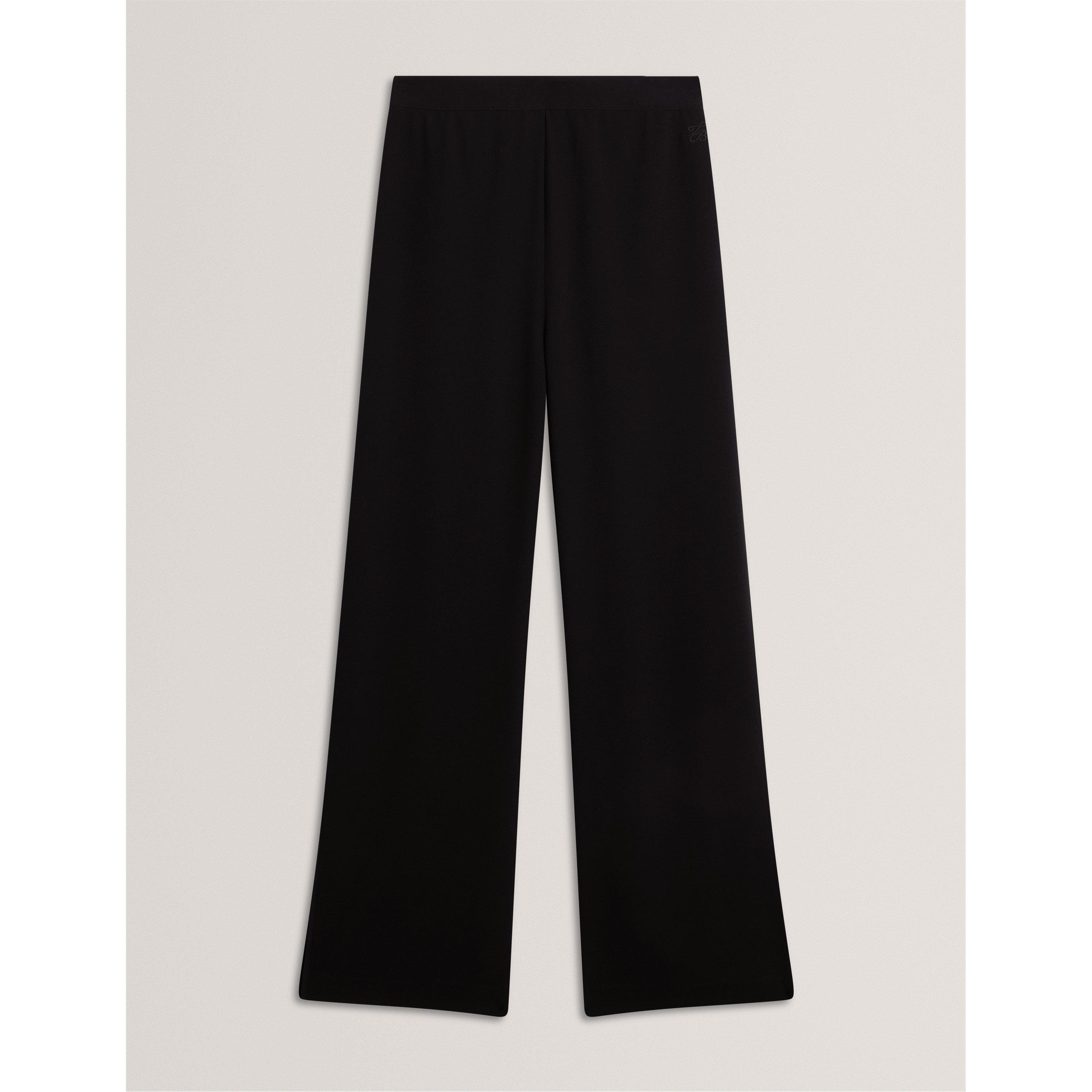 Ted Baker Piping Detail Pull-On Wide Leg Trousers