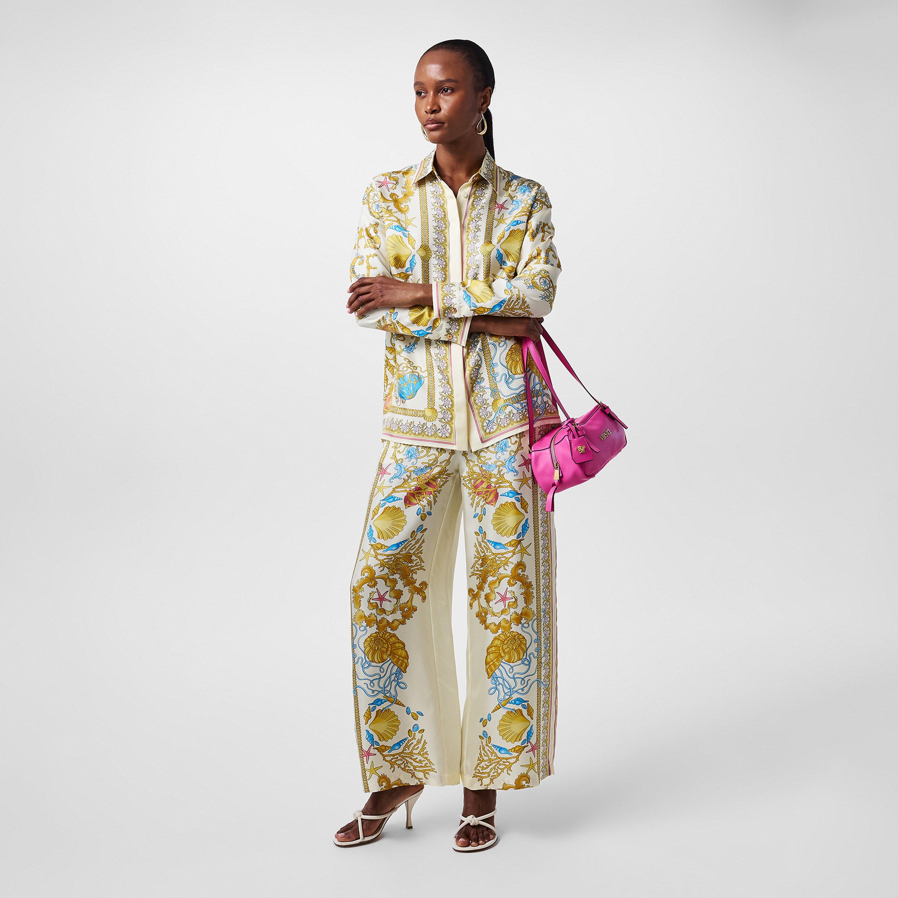High-Rise Wide Leg Trousers
