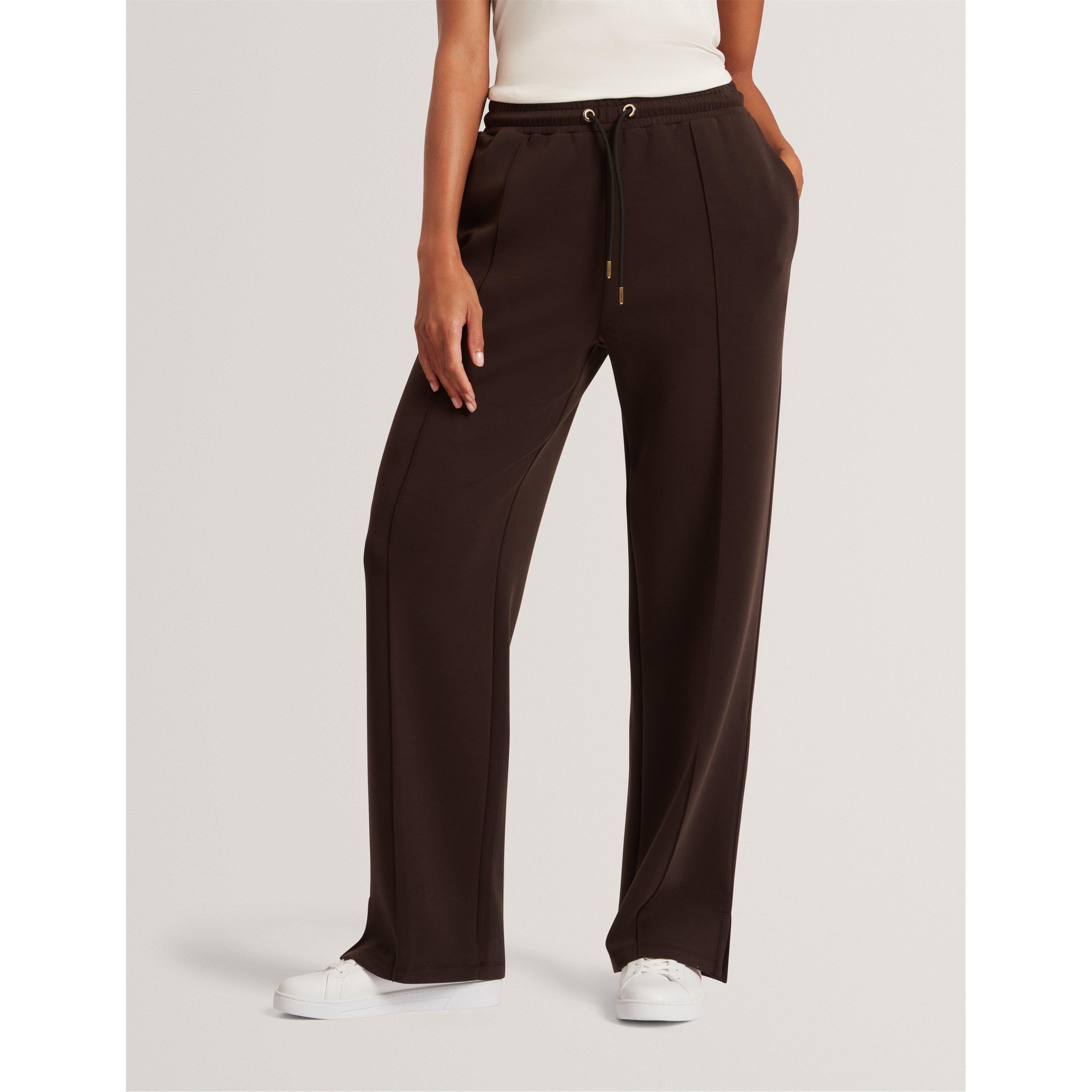 Split Open Hem Jersey Joggers
