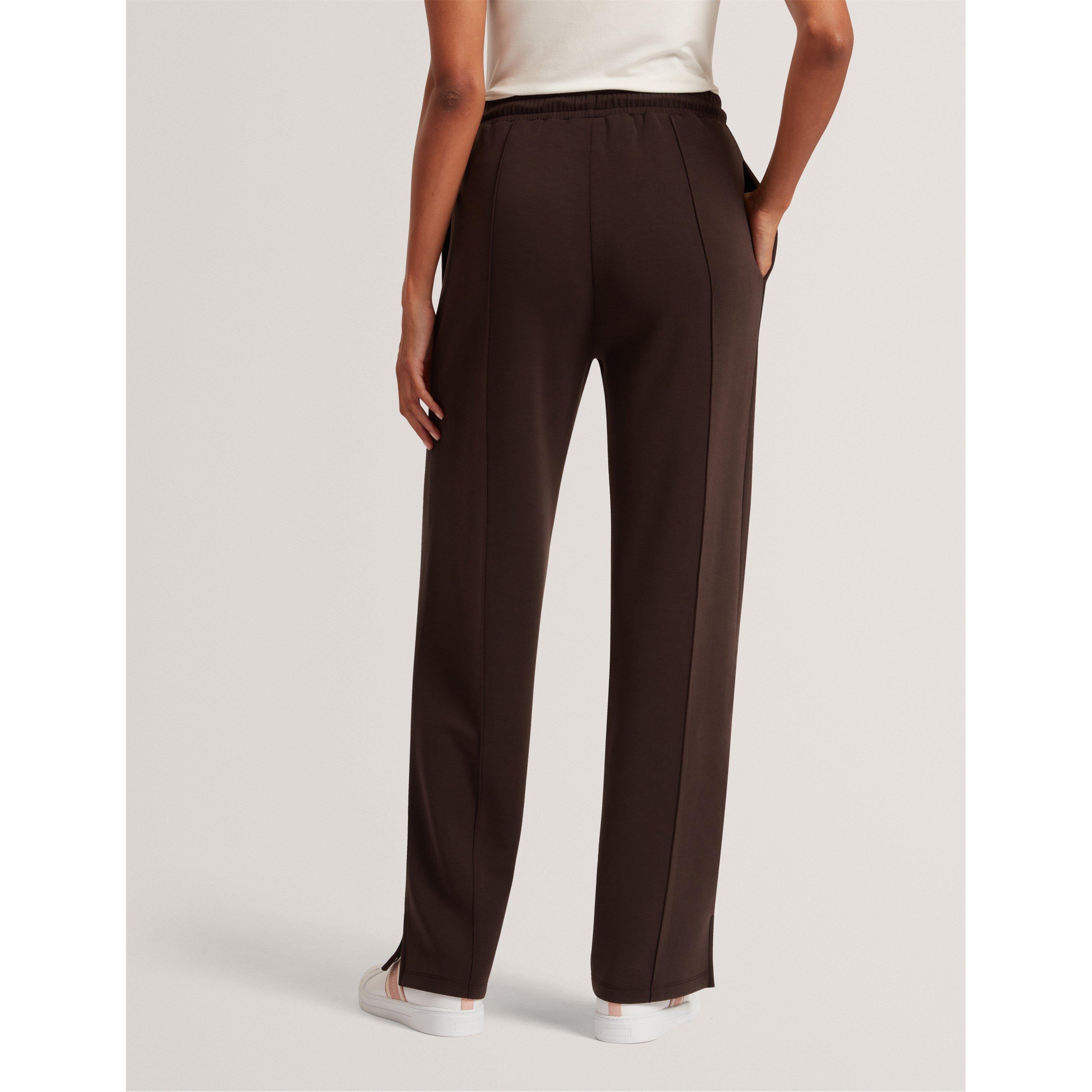 Split Open Hem Jersey Joggers