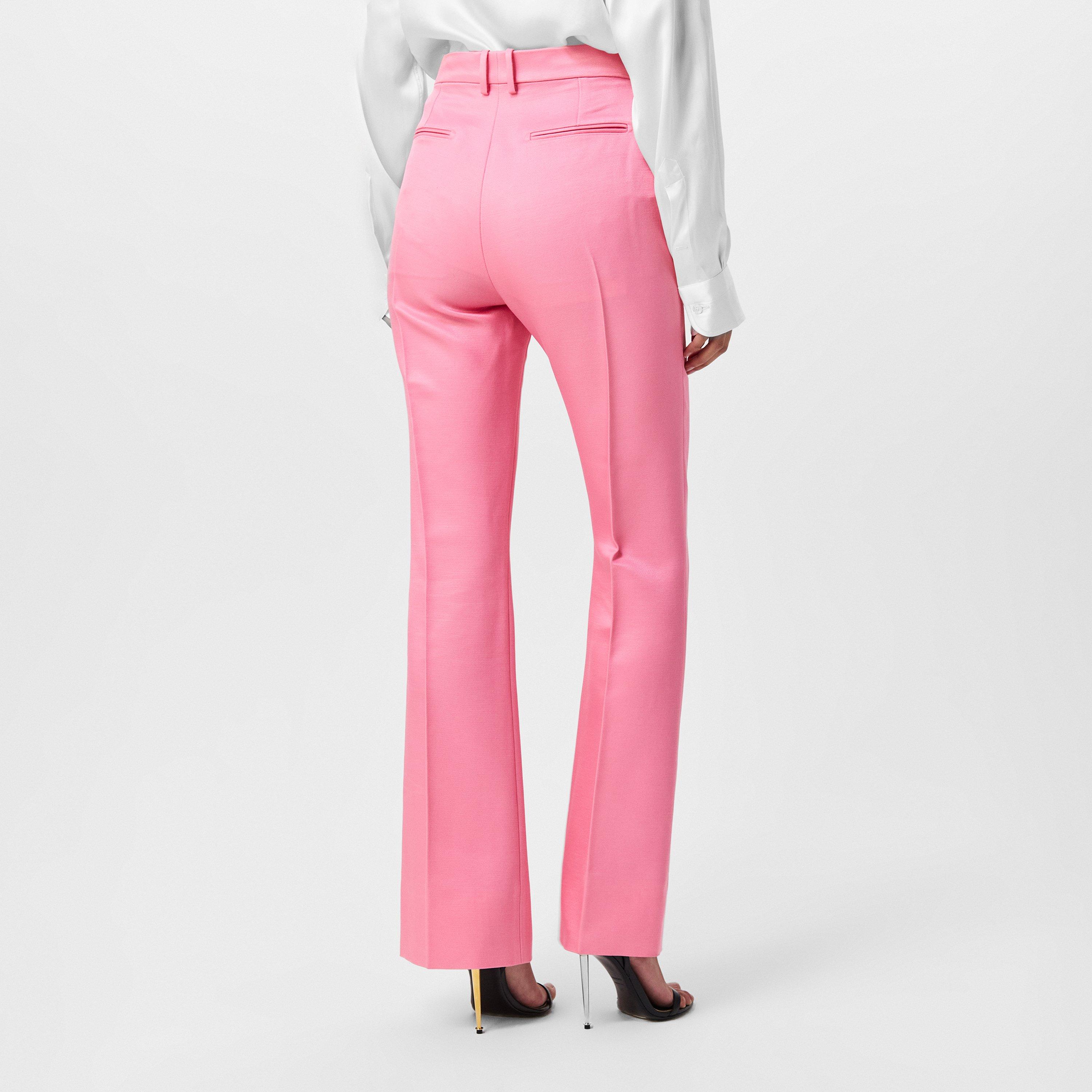 High-Quality Structured Knitted Trousers