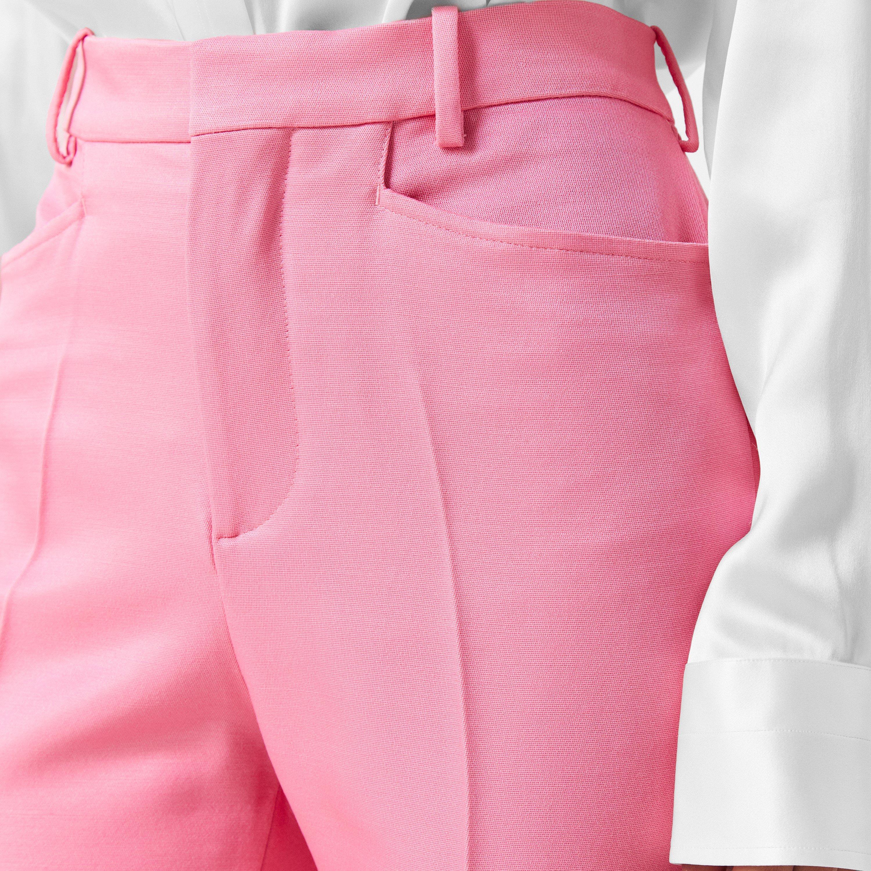 High-Quality Structured Knitted Trousers