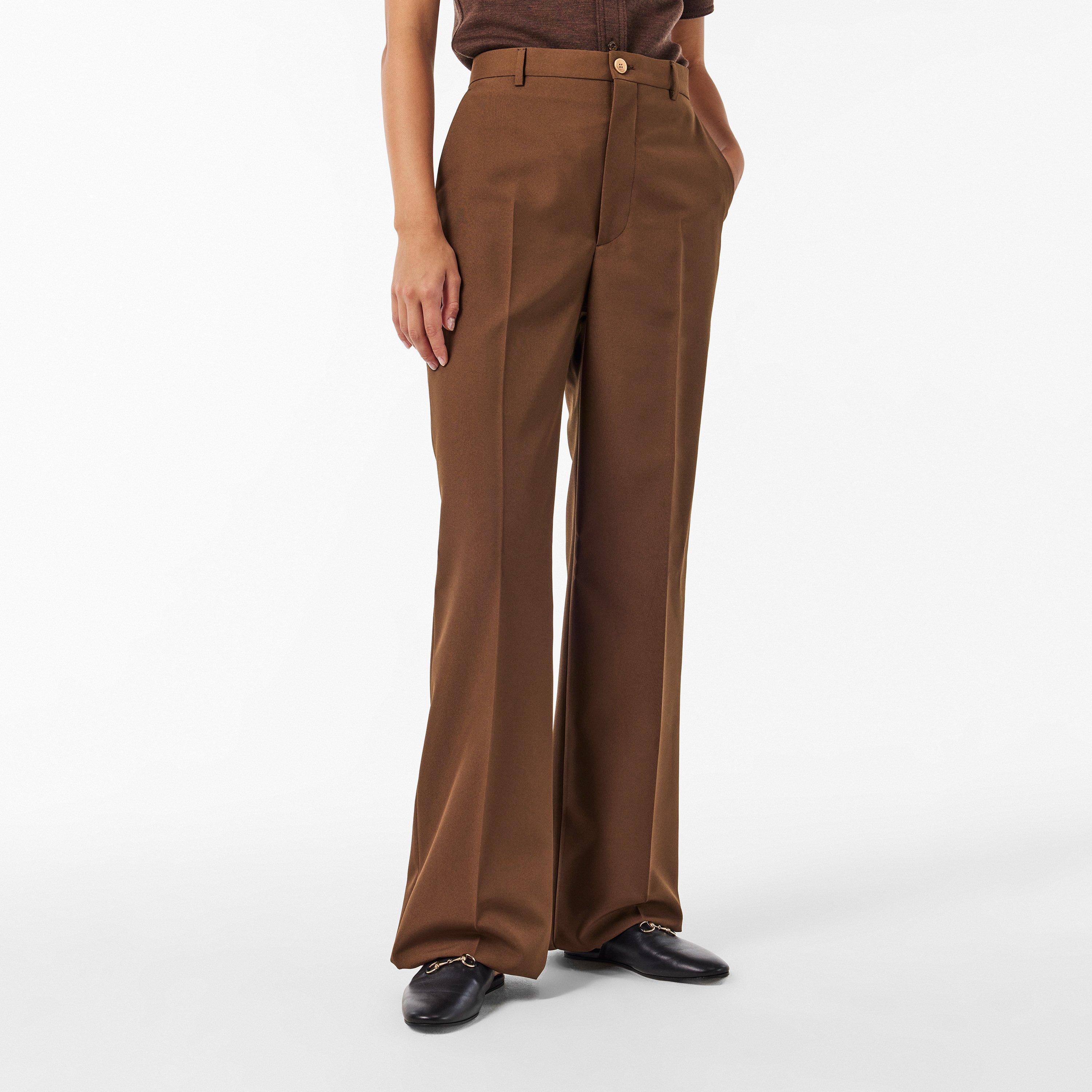 High Rise Wide Leg Trousers