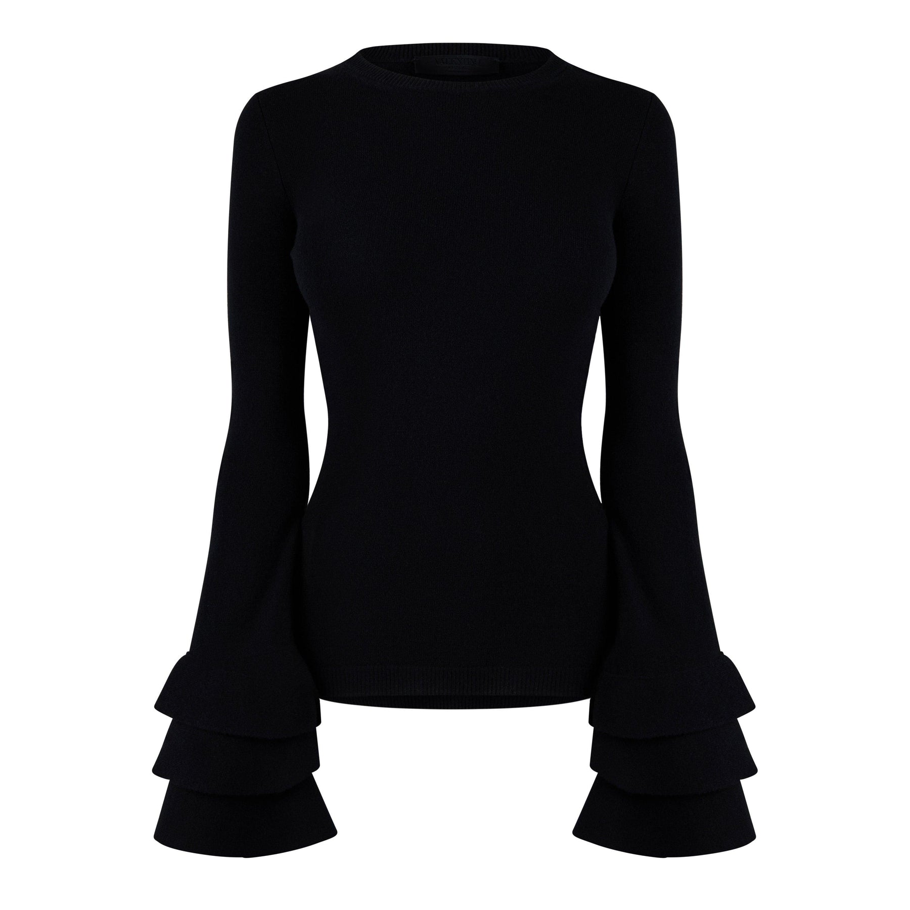 Maglia Ruffled-Curls Knit