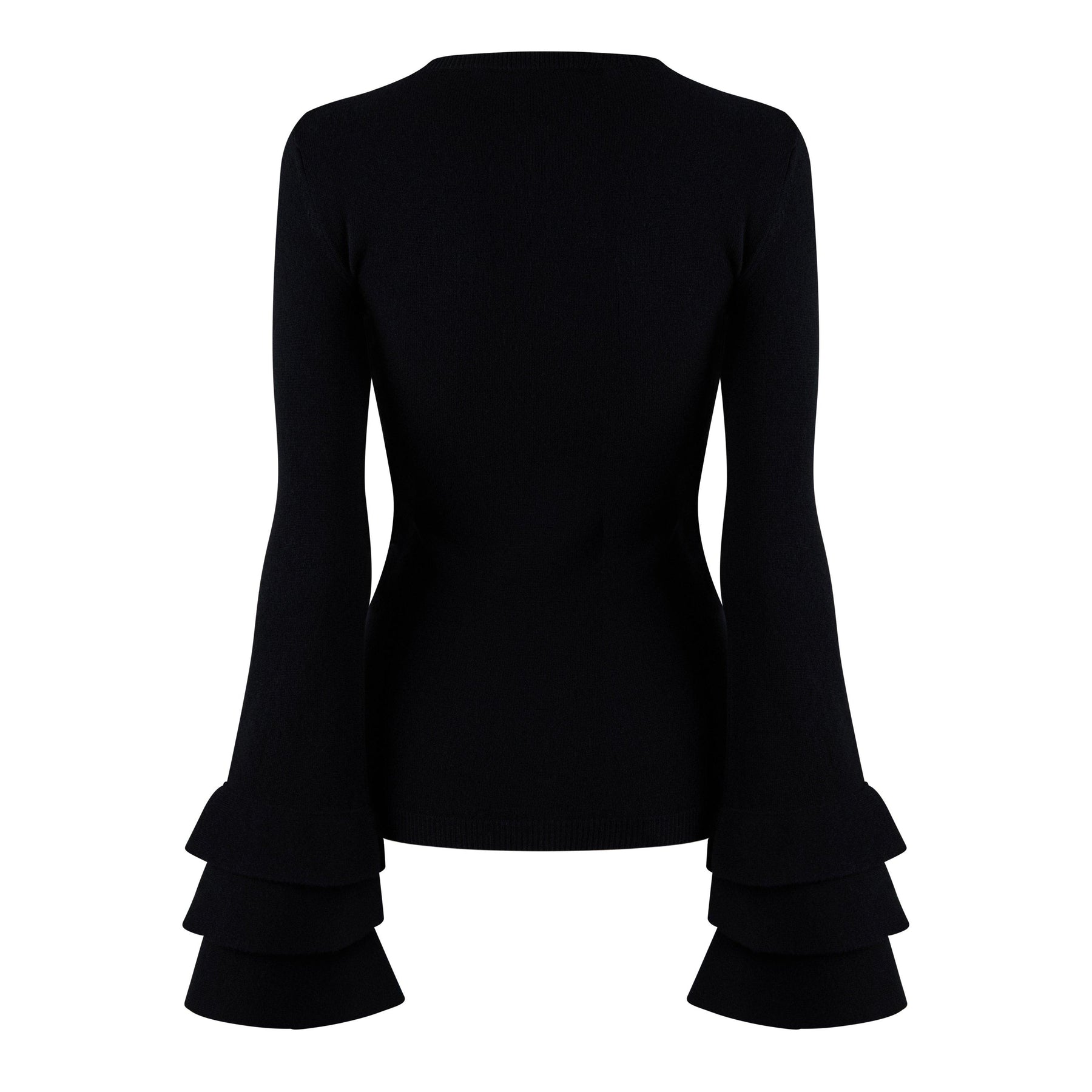 Maglia Ruffled-Curls Knit