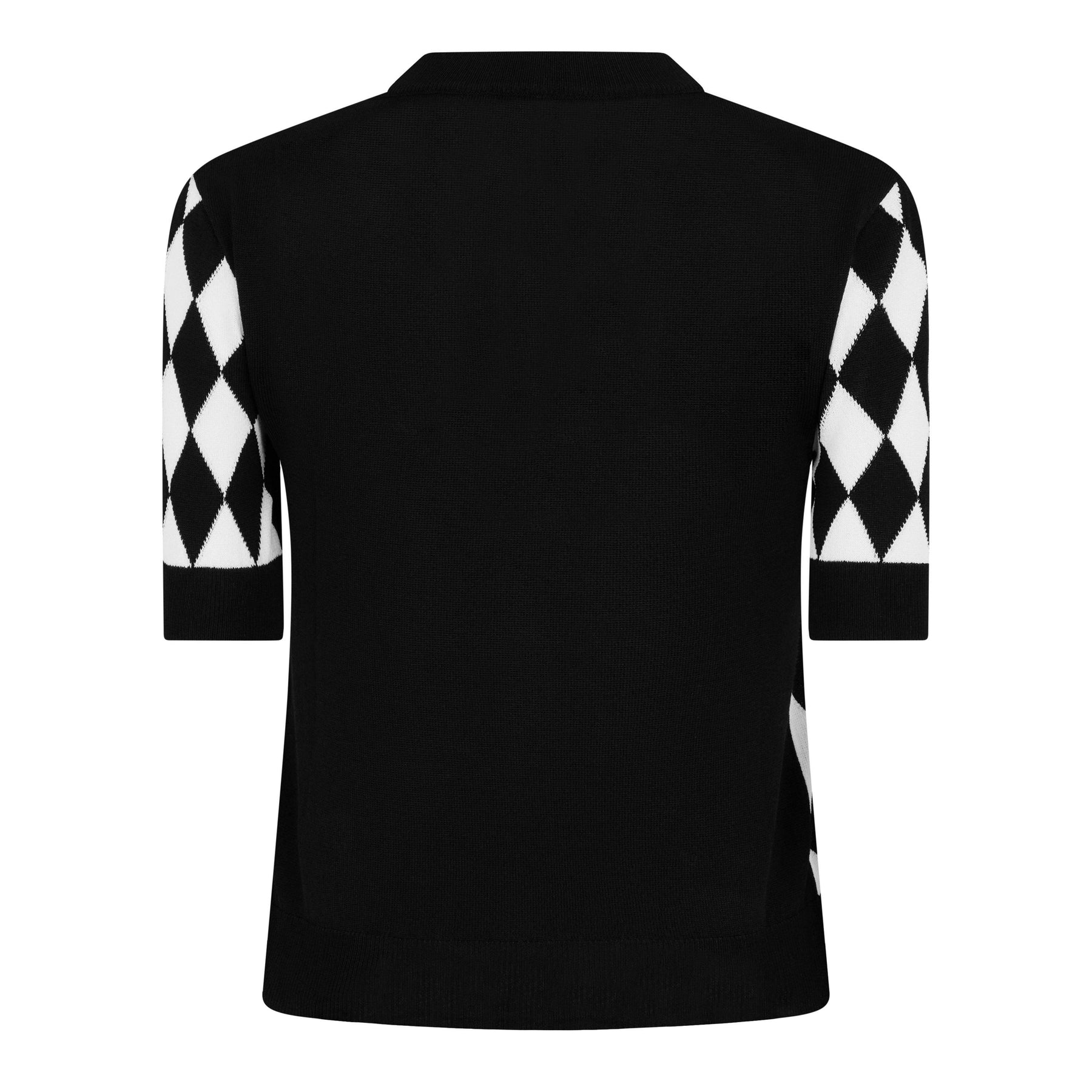 Diamond Knitted Top