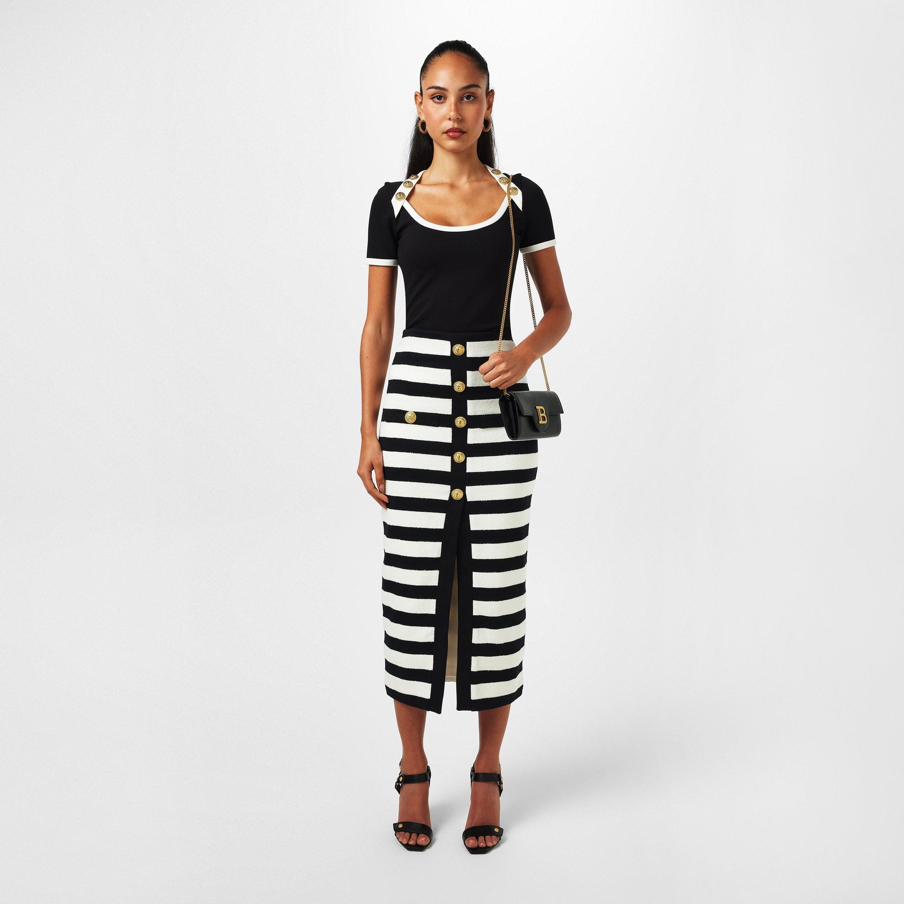 Button Detail T-Shirt