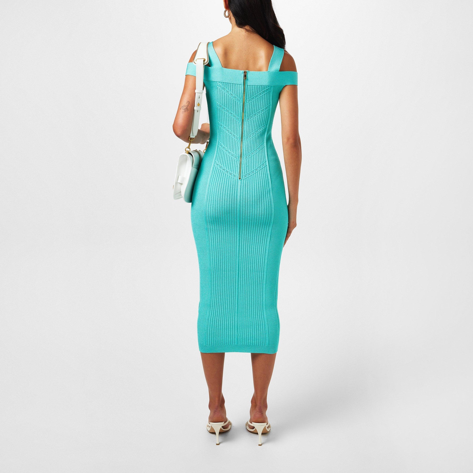 Double Strap Knitted Dress