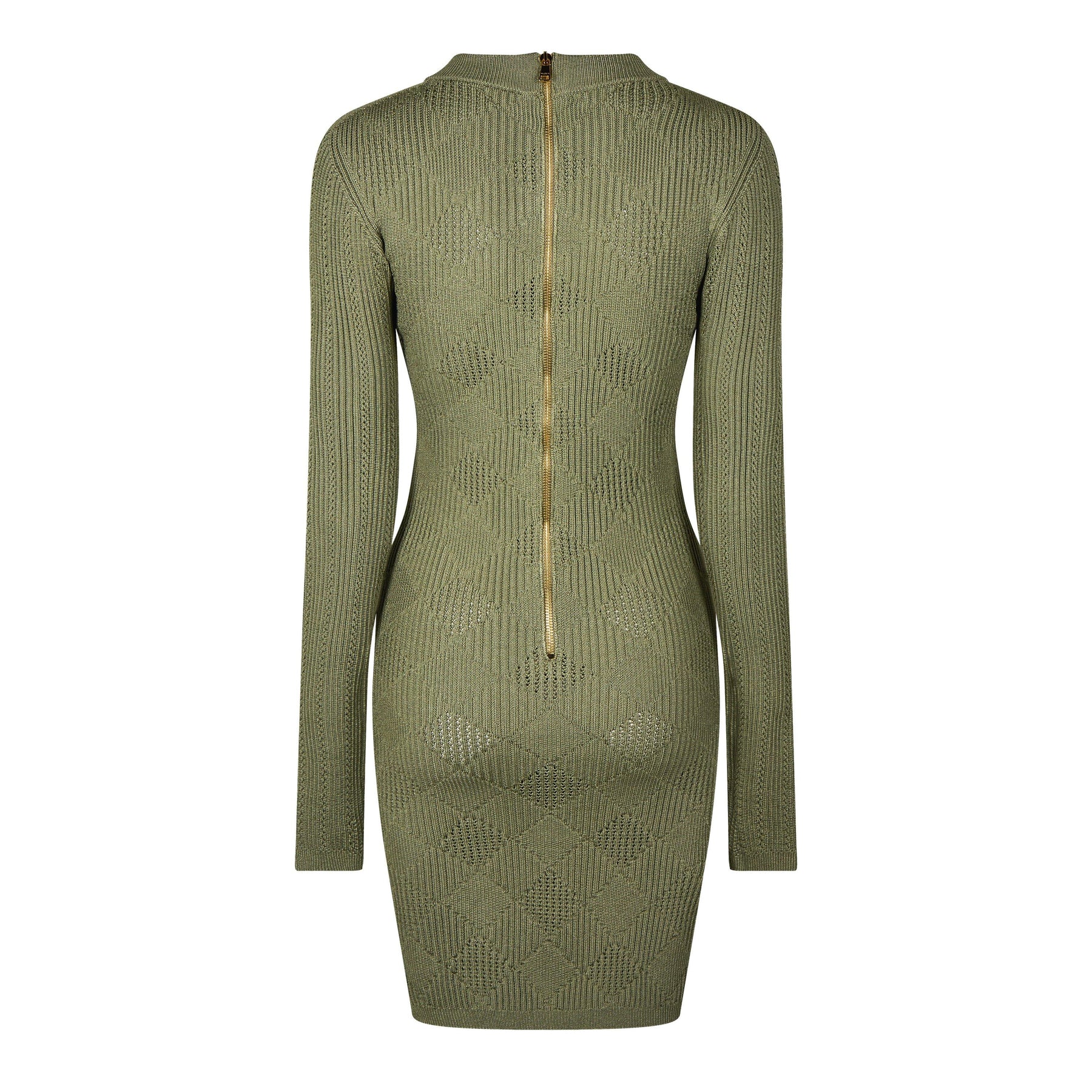 Gingham Button Dress