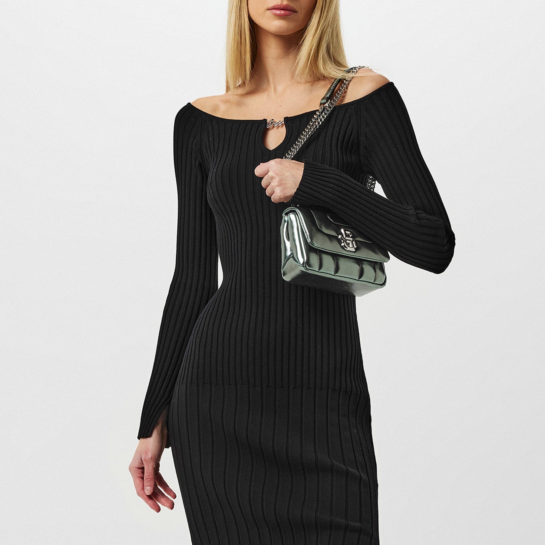 Flimt Knitted Midi Dress